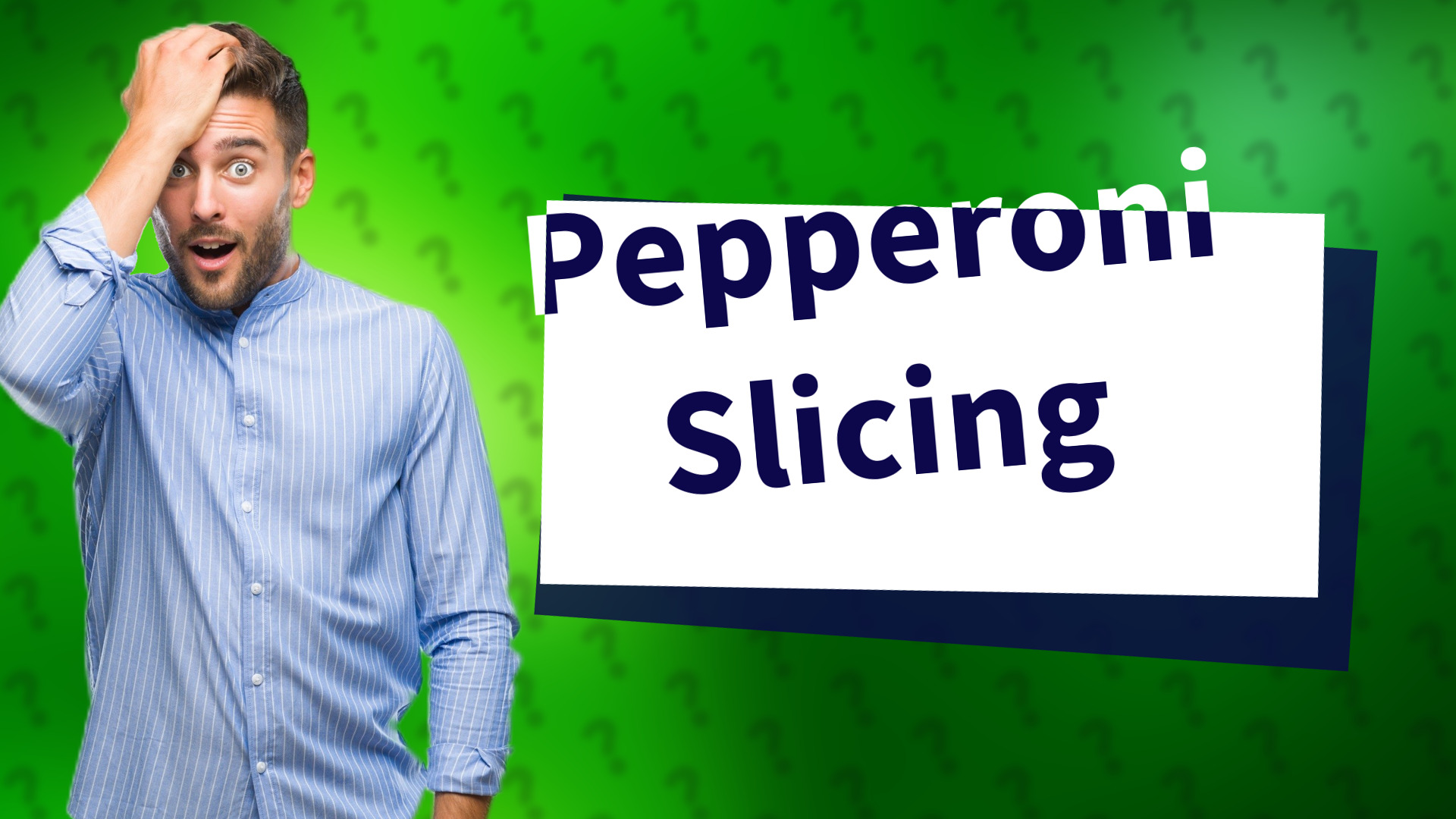 Pepperoni Slicing