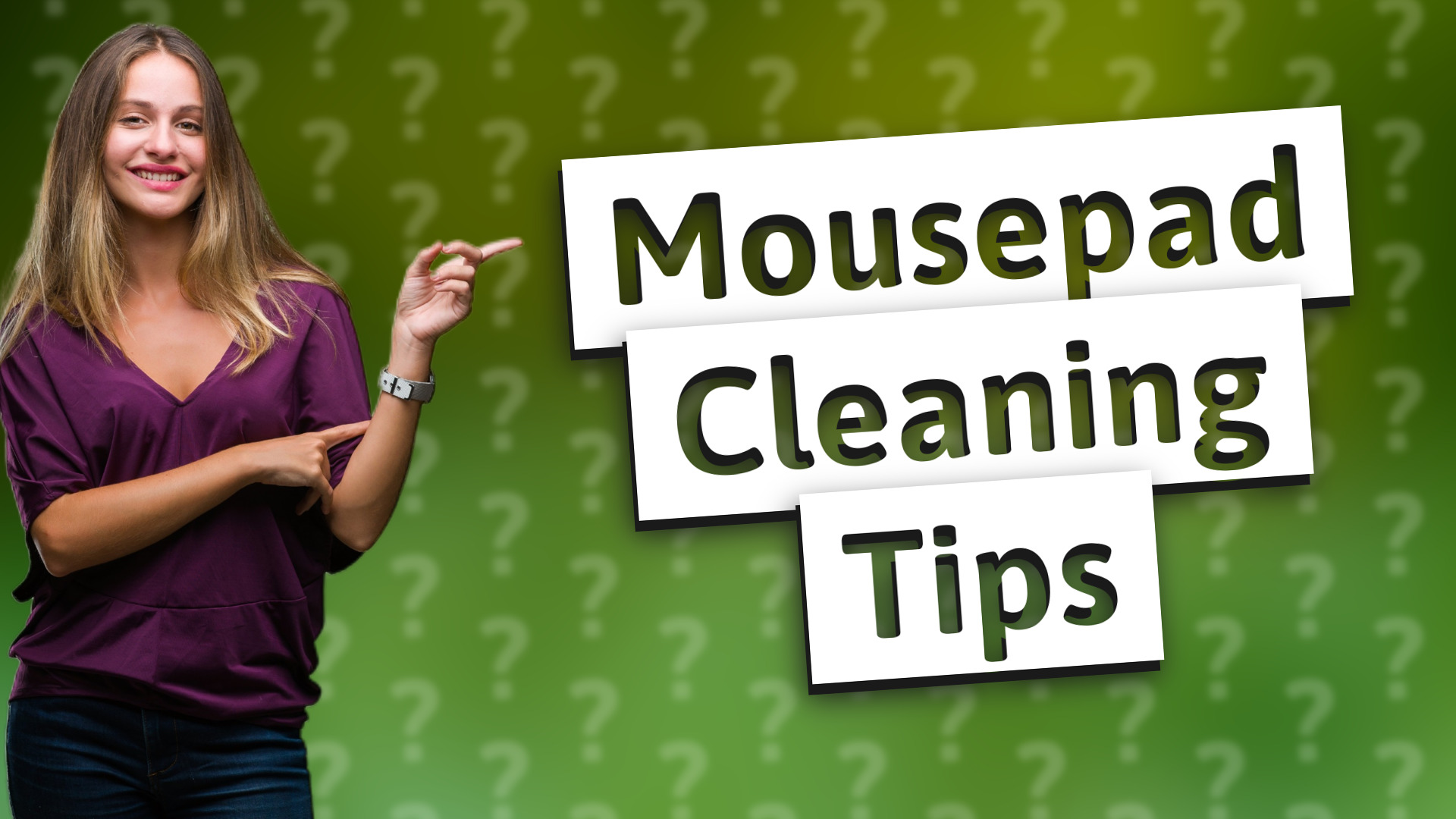 Mousepad Cleaning Tips