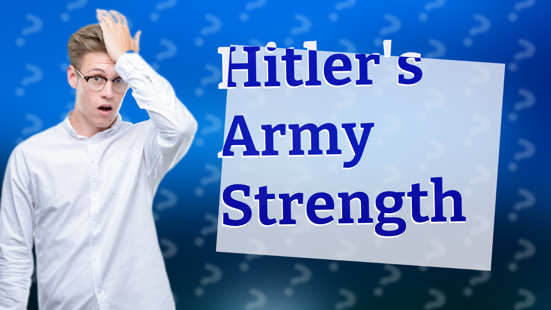 Hitler's Army Strength