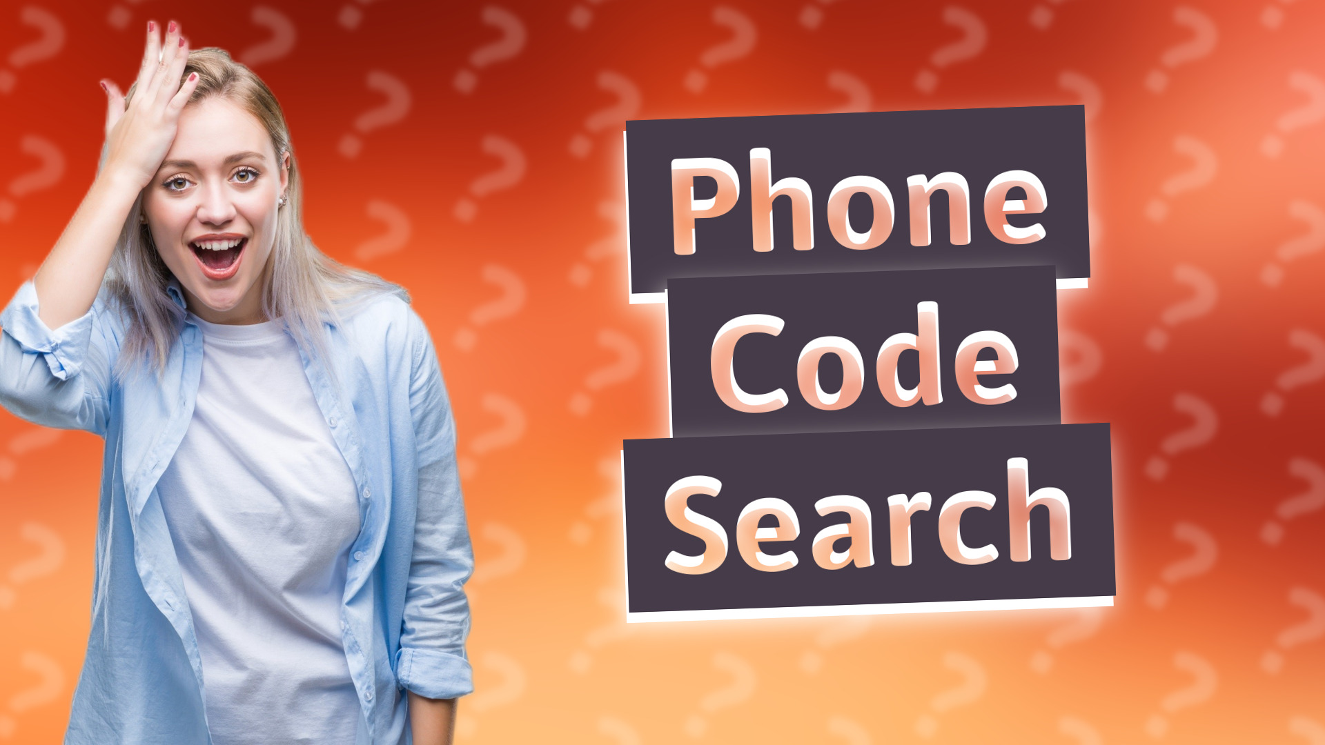 Phone Code Search