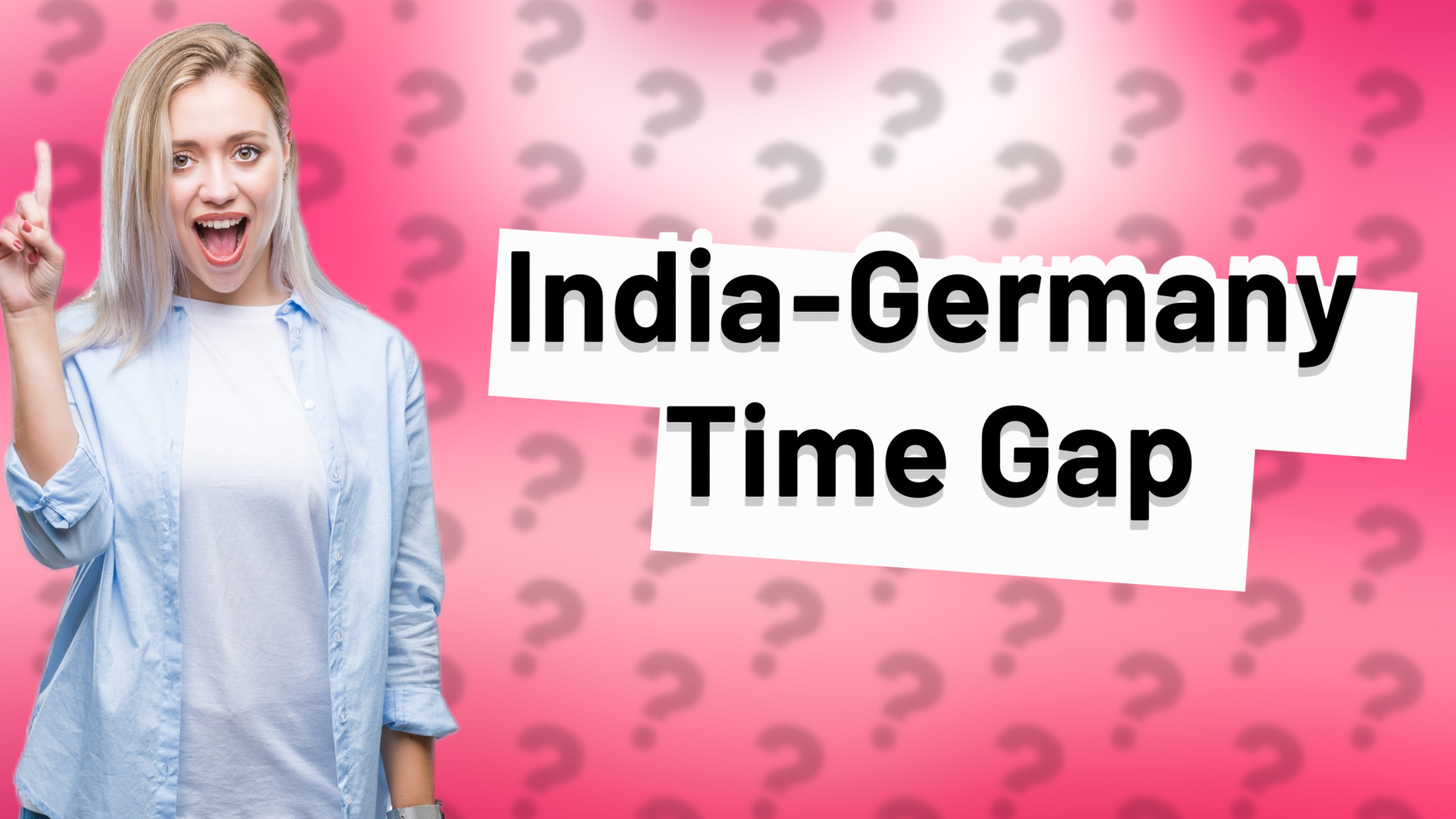 India-Germany Time Gap
