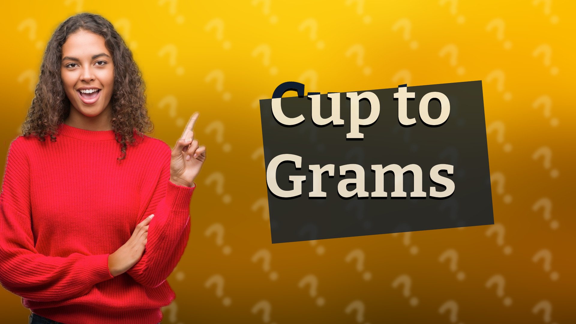 Cup to Grams