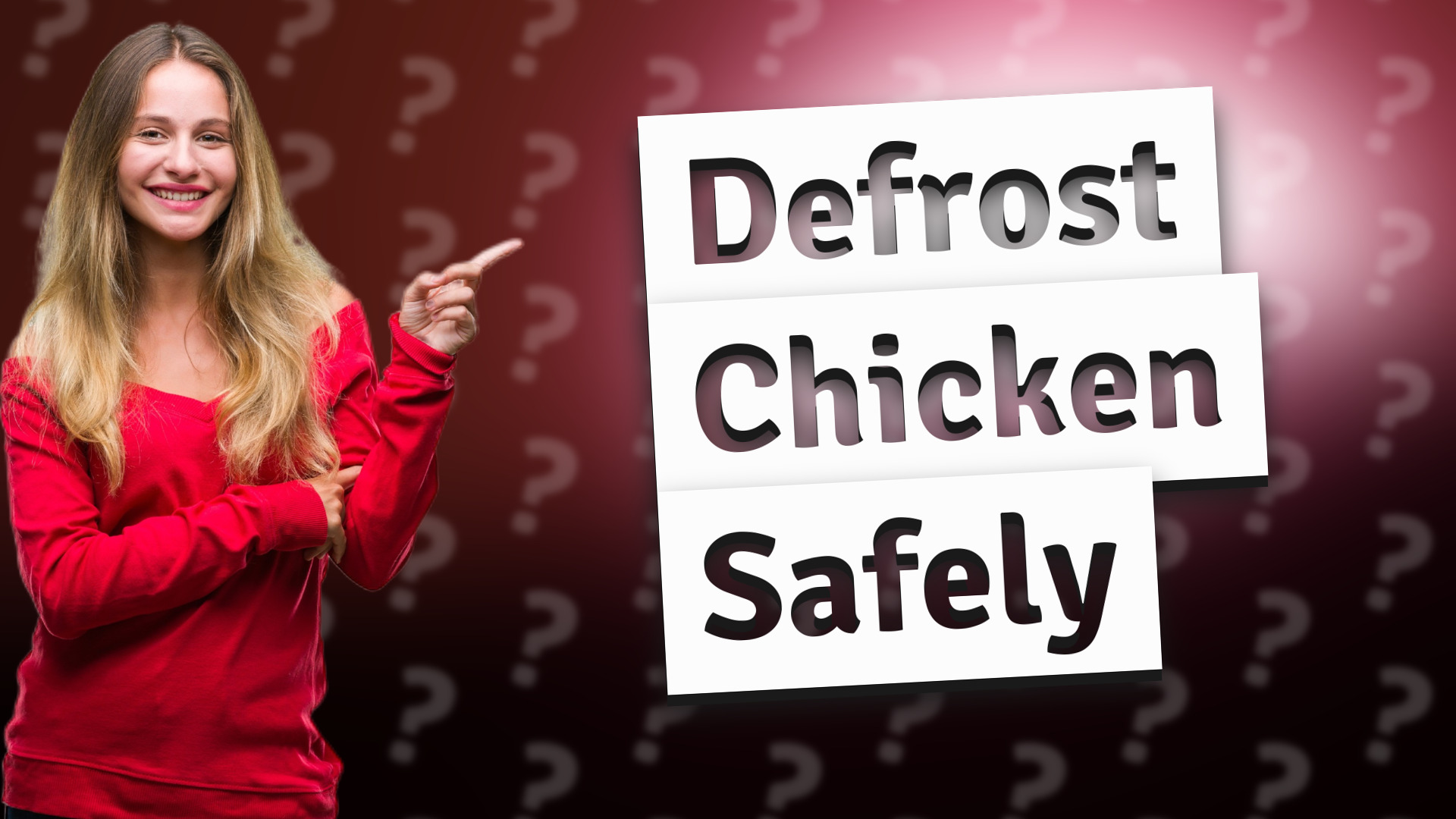 Defrost Chicken Safely