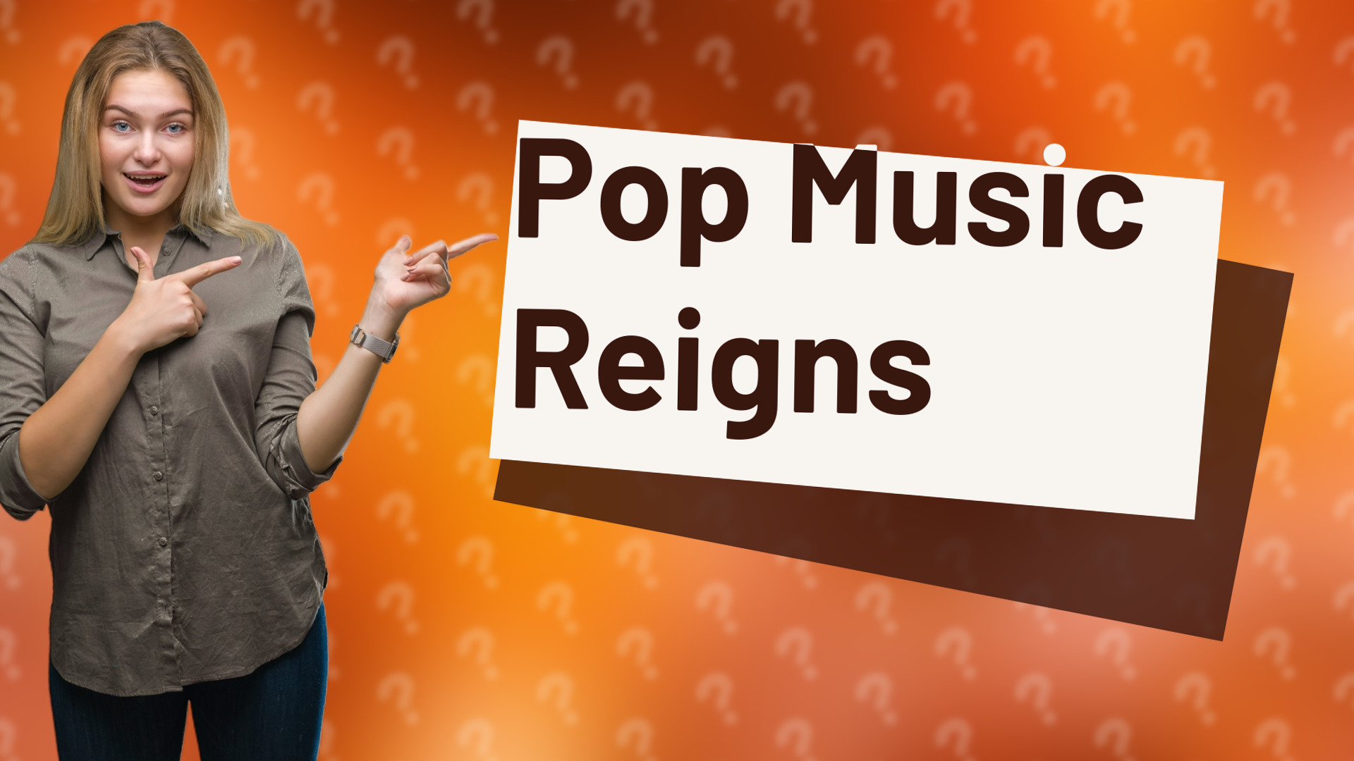 Pop Music Reigns