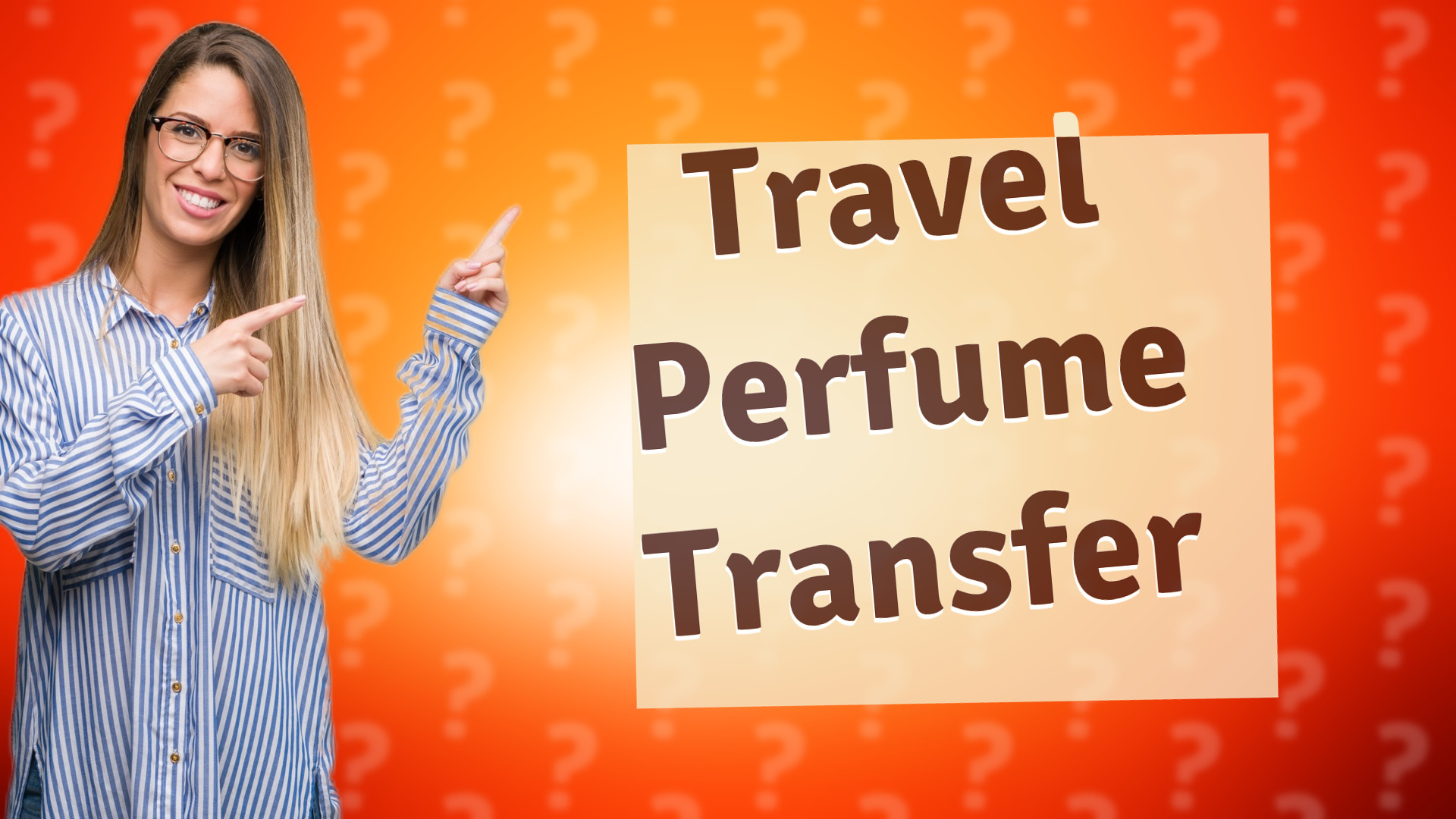 Travel Perfume Transfer