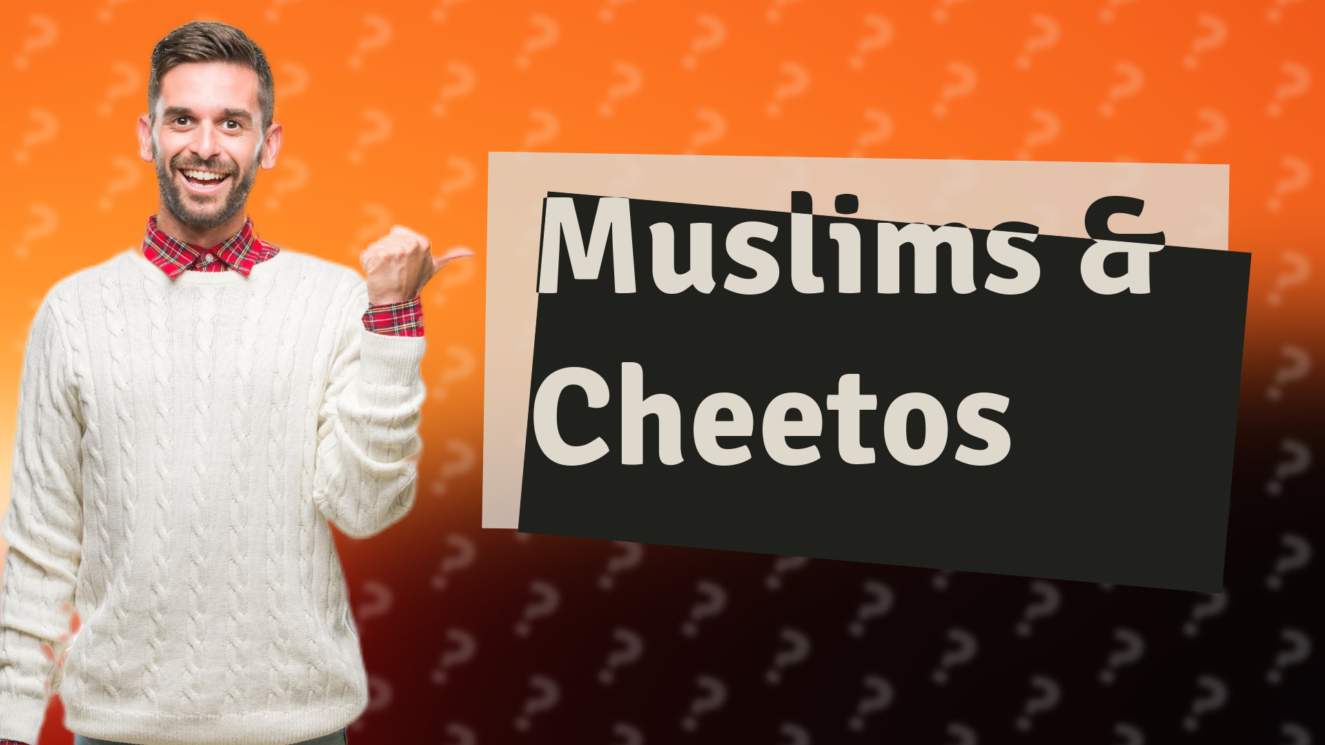 Muslims & Cheetos