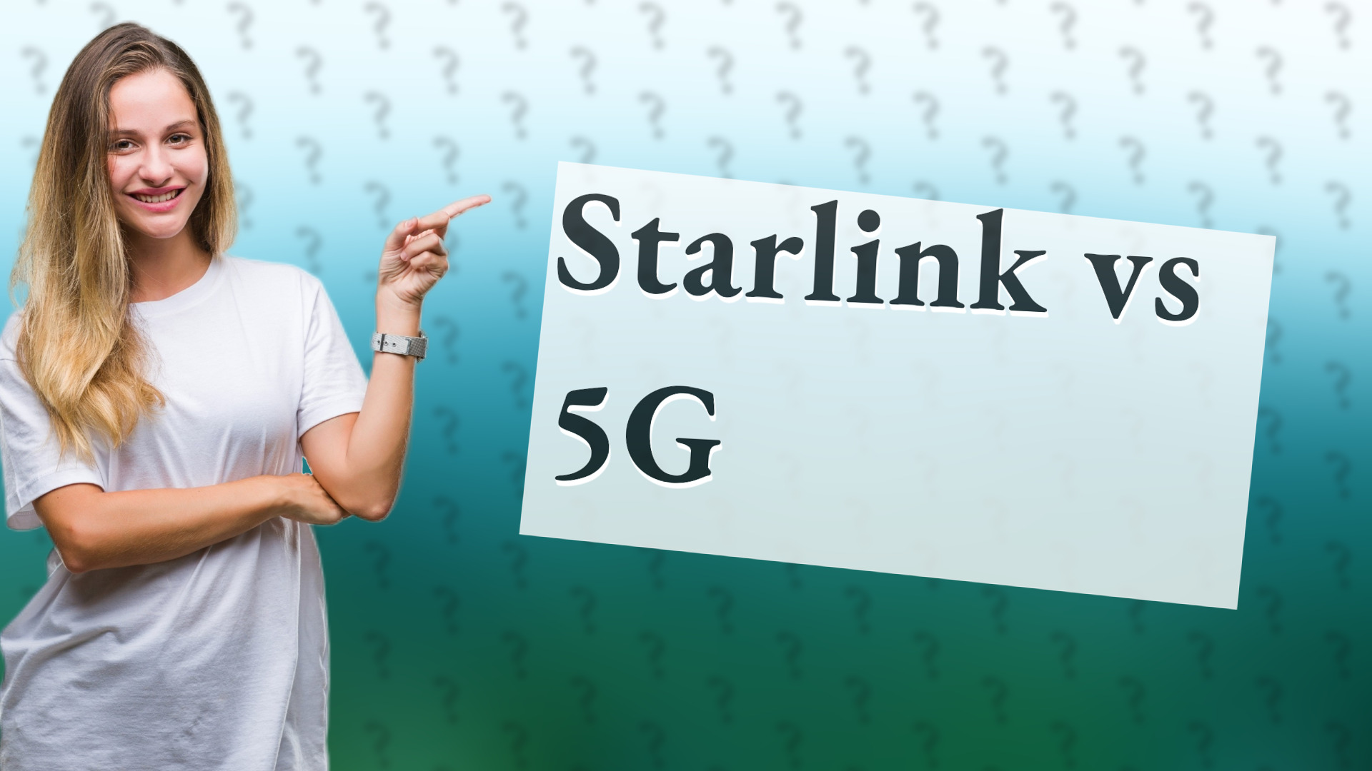 Starlink vs 5G