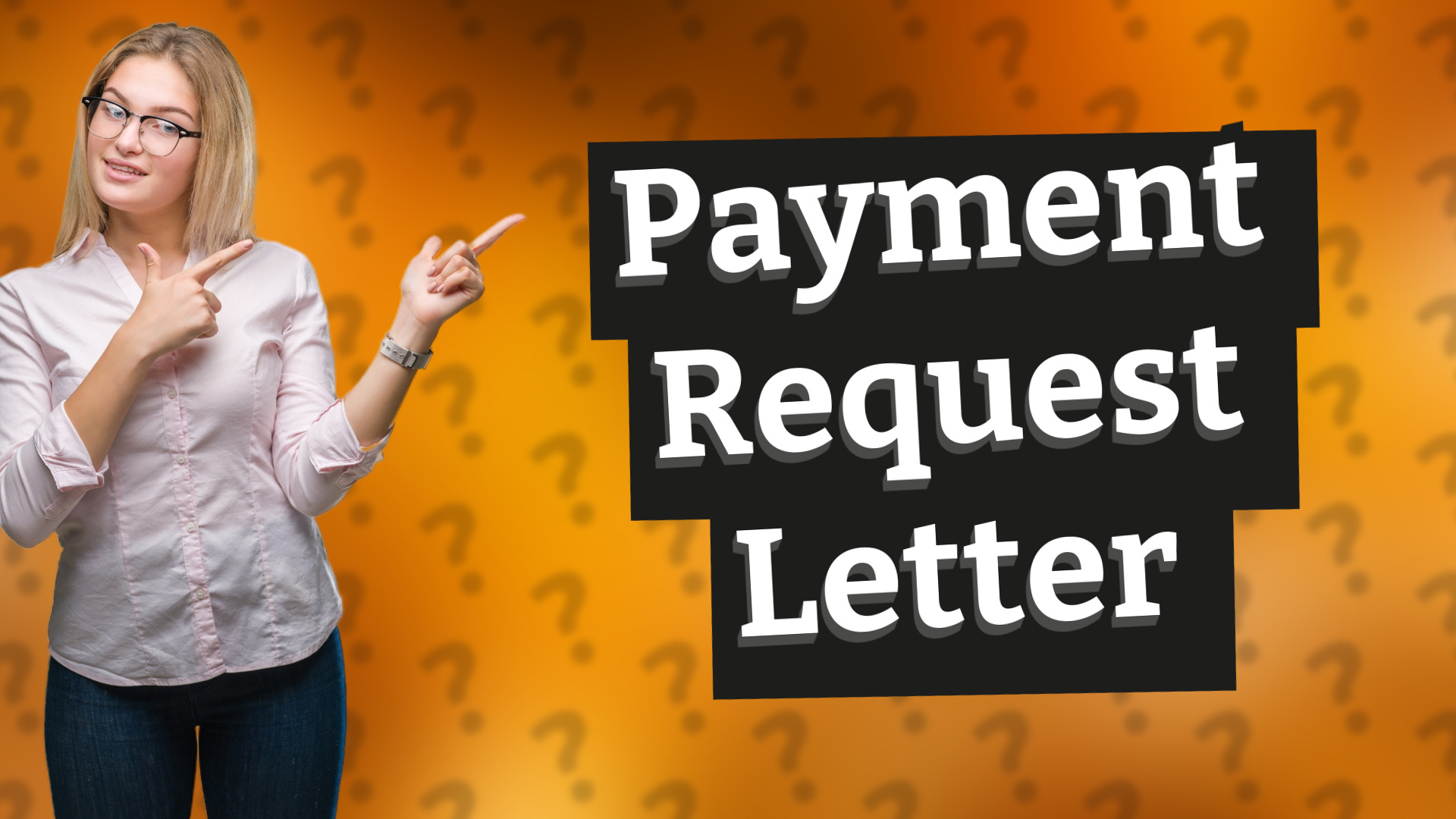 Payment Request Letter