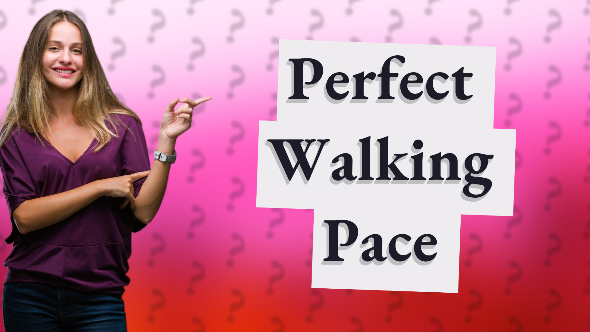 Perfect Walking Pace