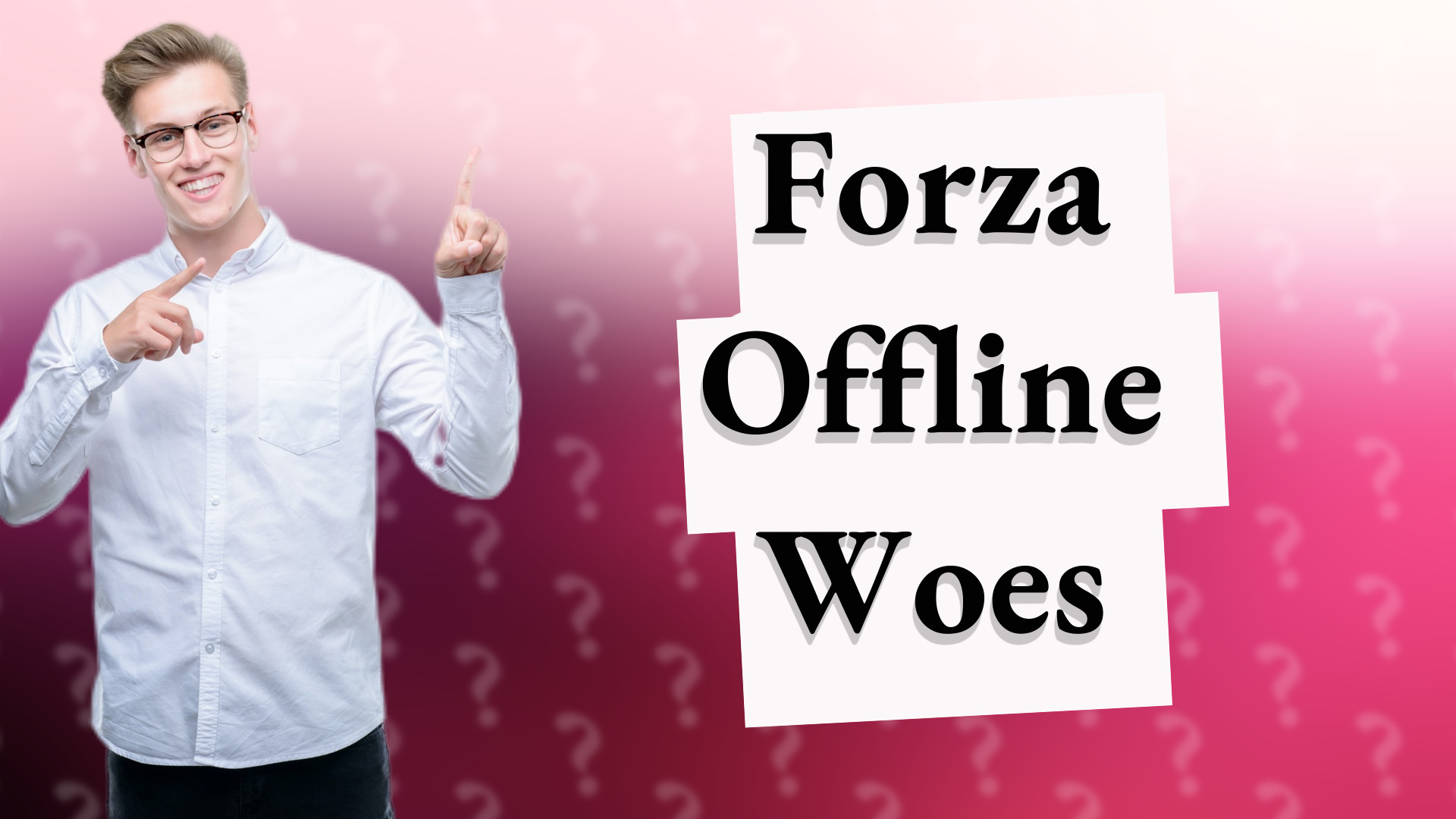 Forza Offline Woes