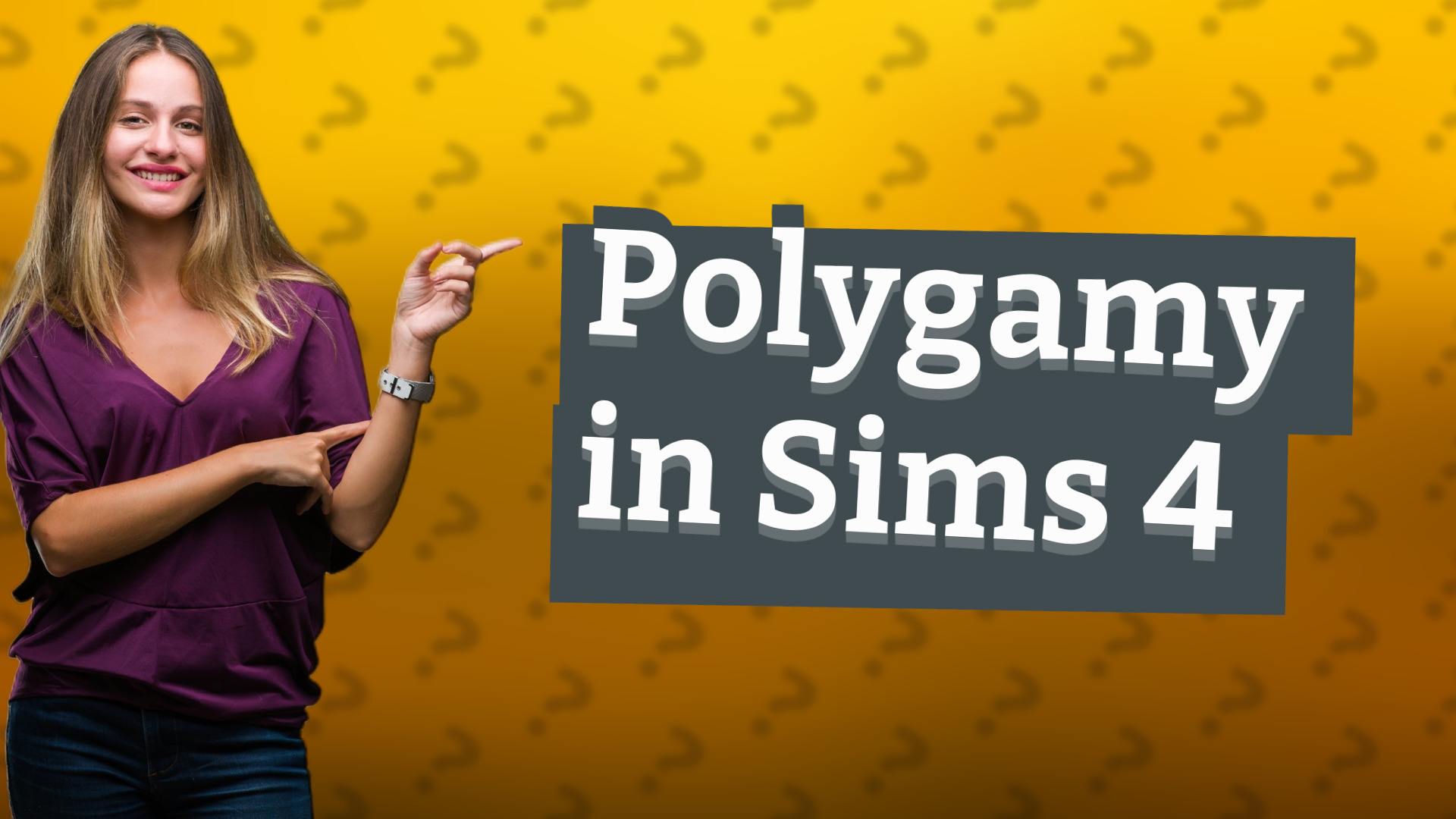 Polygamy in Sims 4