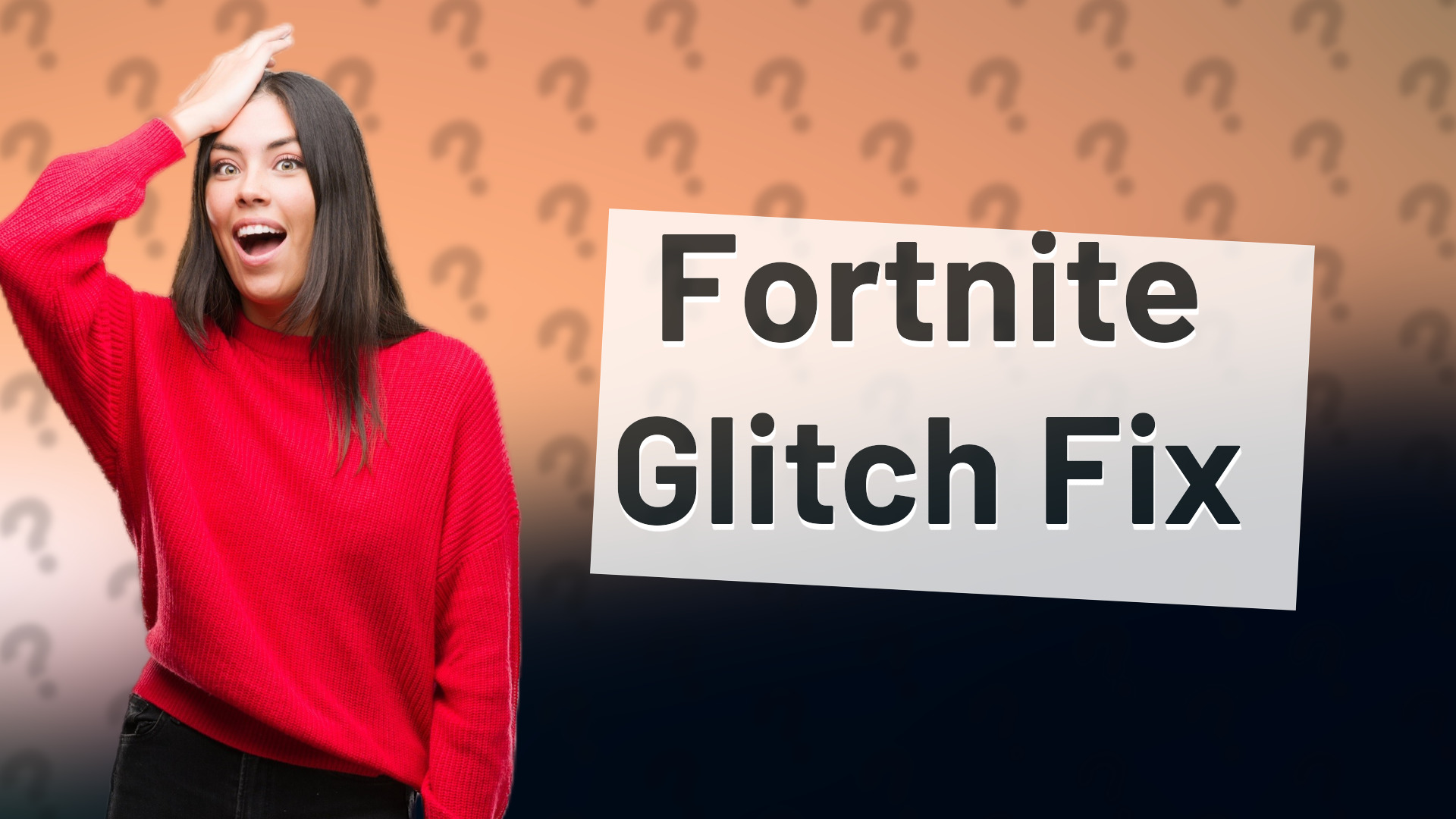 Fortnite Glitch Fix