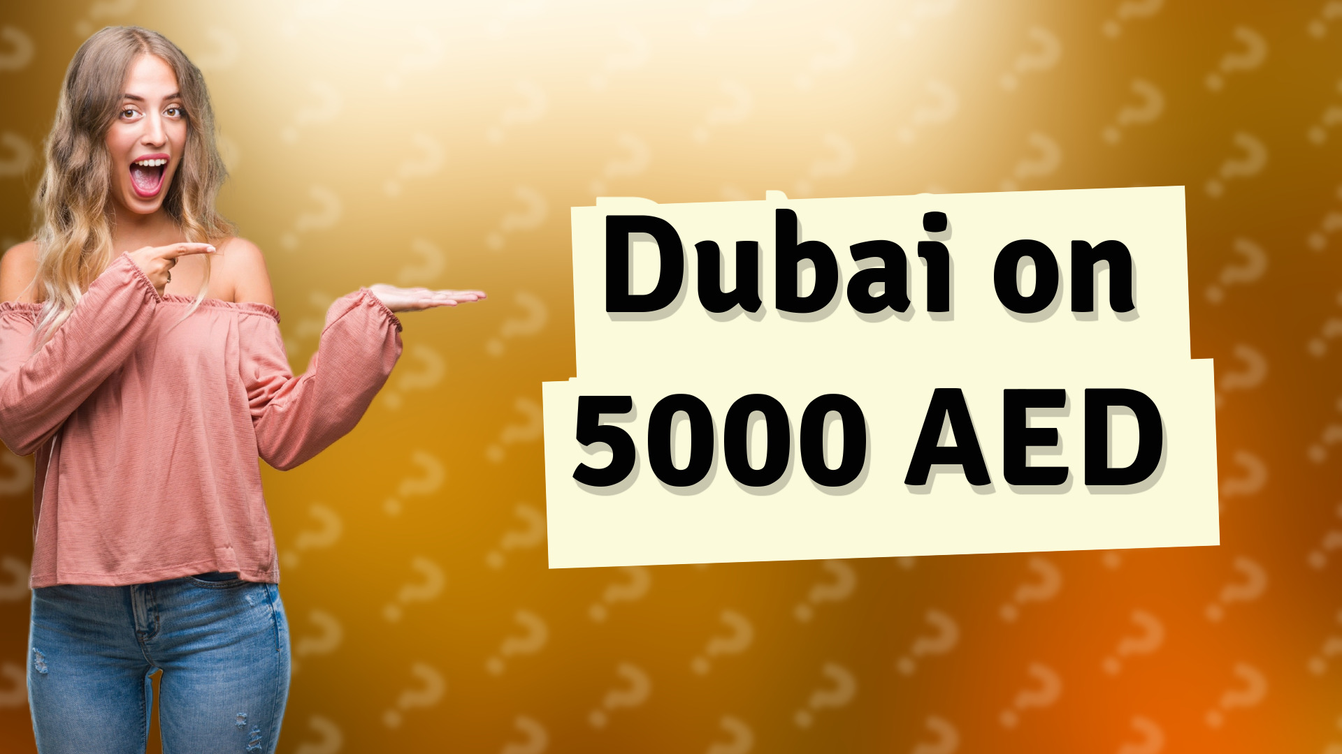 Dubai on 5000 AED