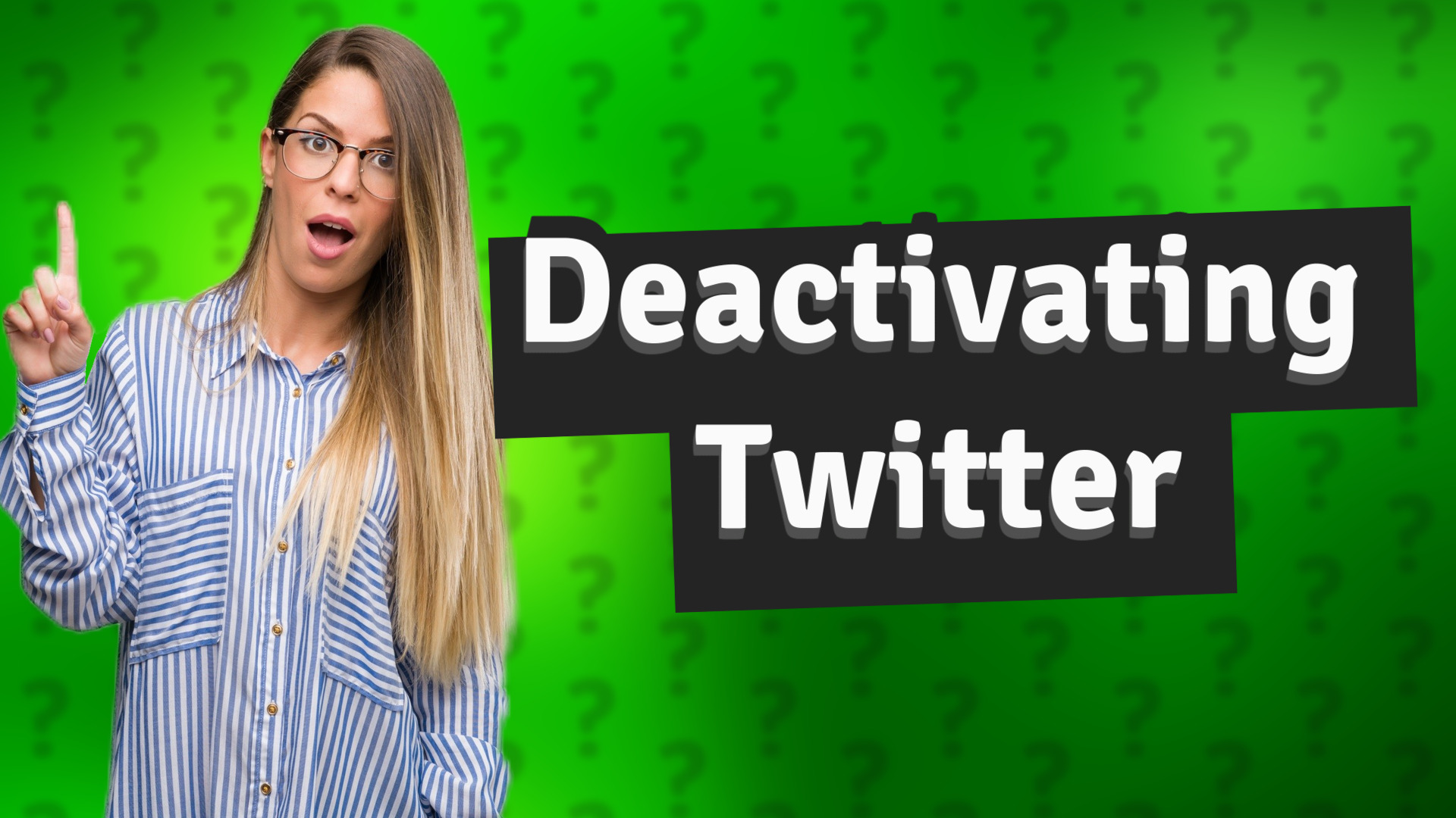 Deactivating Twitter