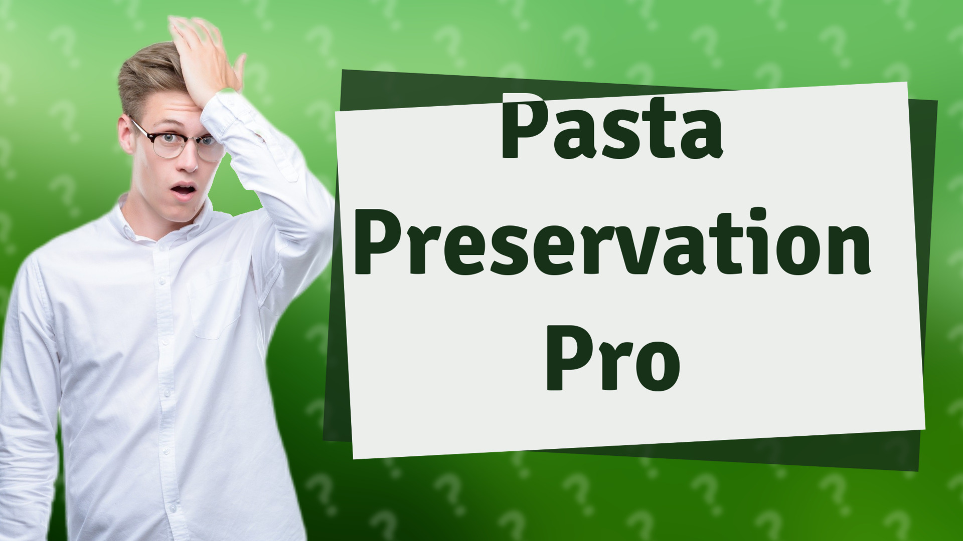 Pasta Preservation Pro