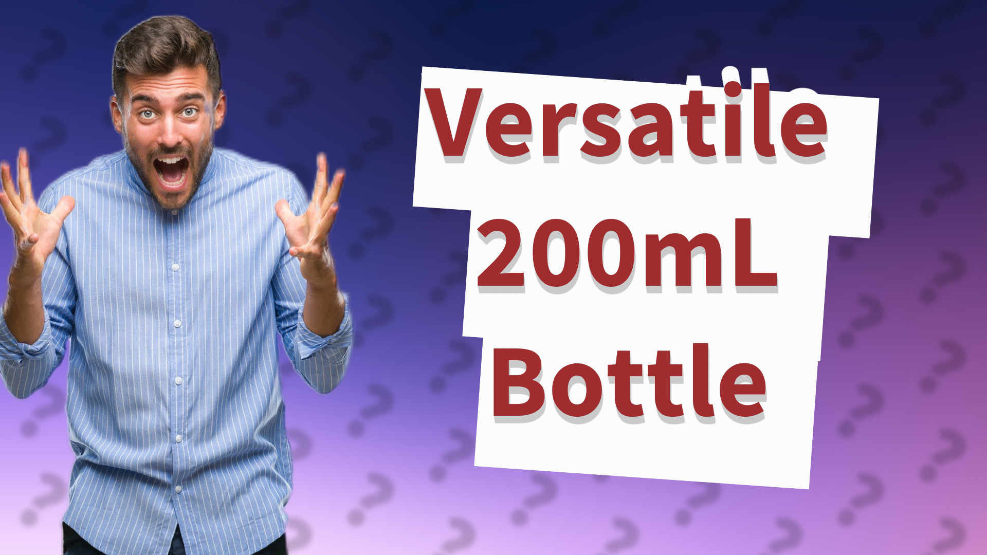 Versatile 200mL Bottle