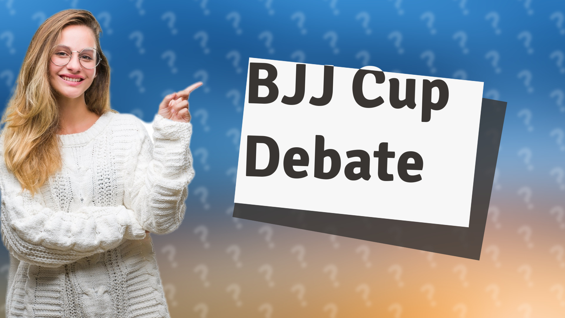 BJJ Cup Debate