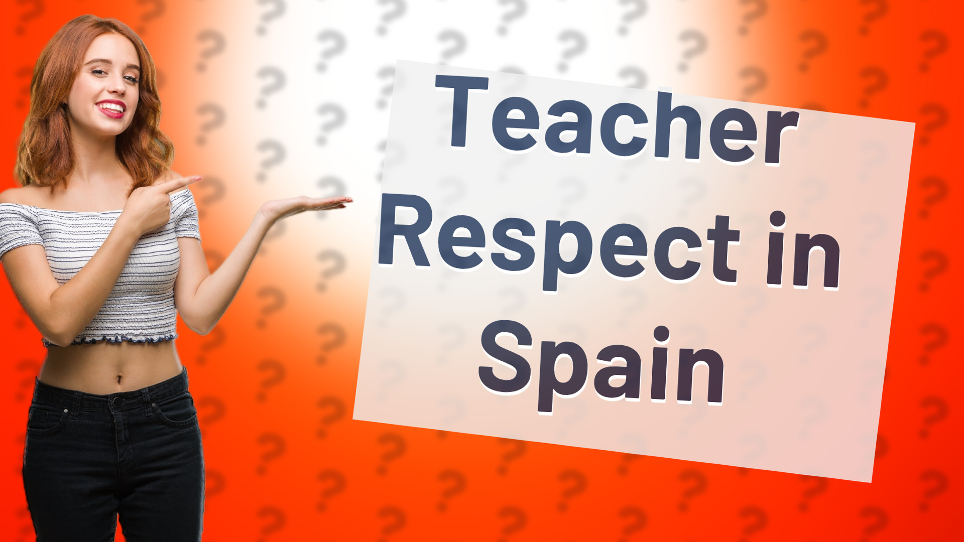 Teacher Respect in Spain