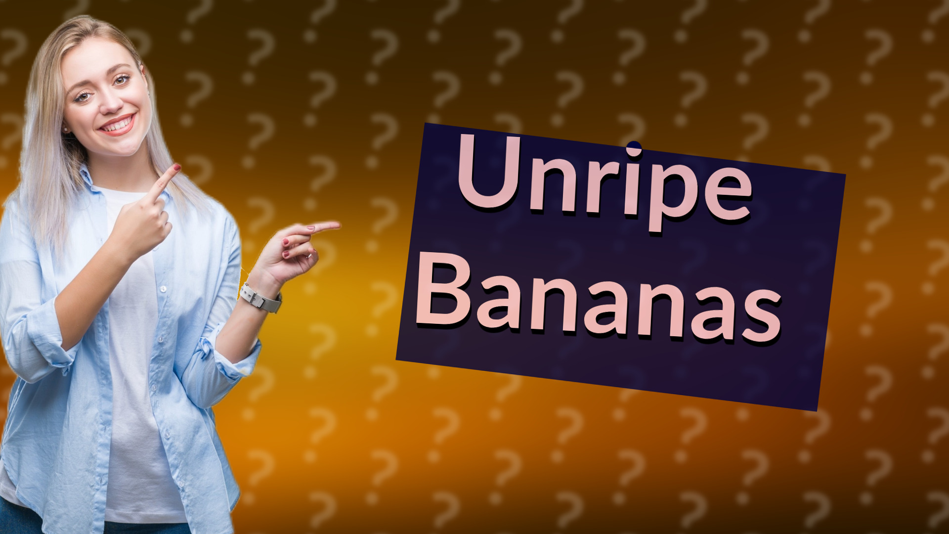 Unripe Bananas