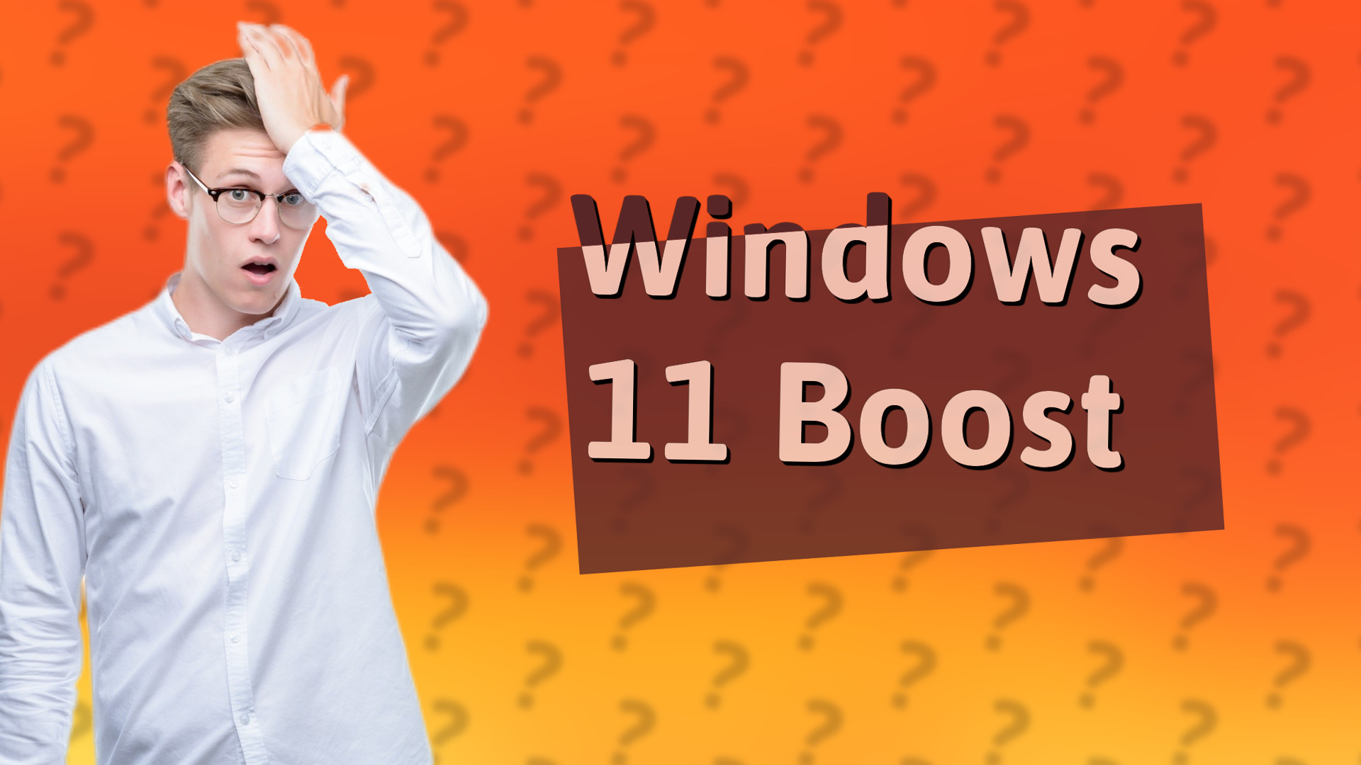 Windows 11 Boost
