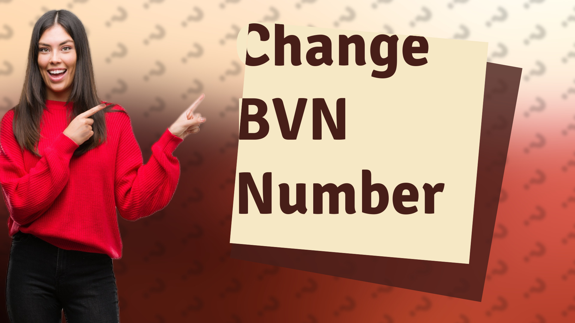 Change BVN Number