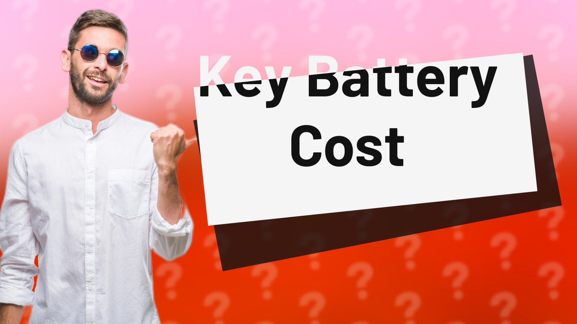 Key Battery Cost
