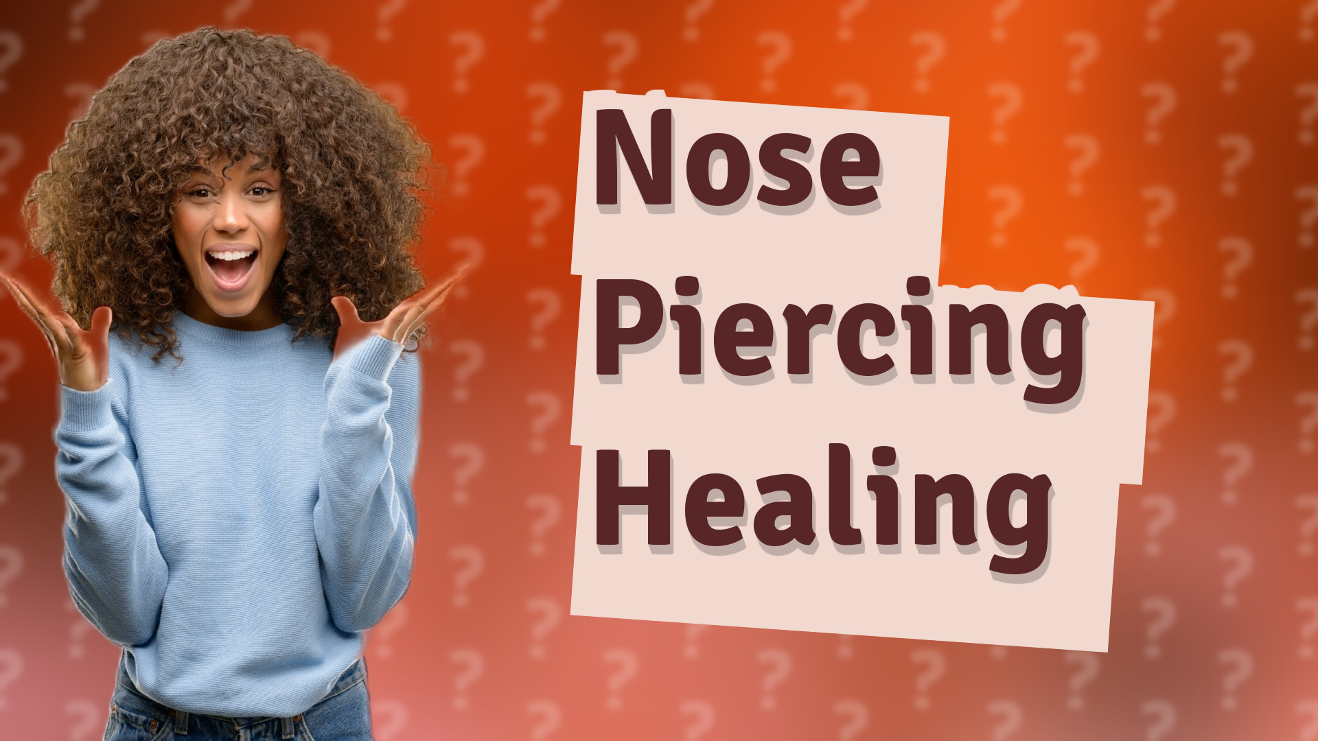 Nose Piercing Healing