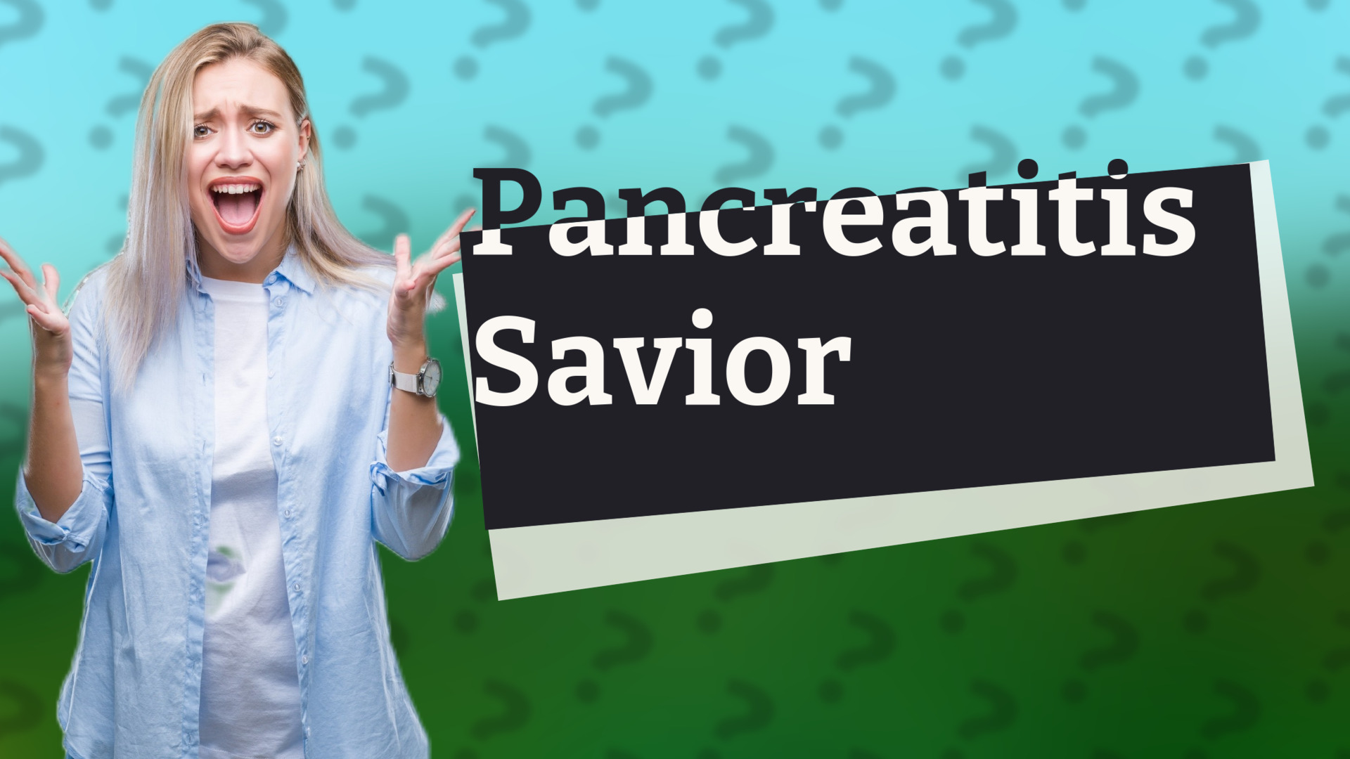 Pancreatitis Savior