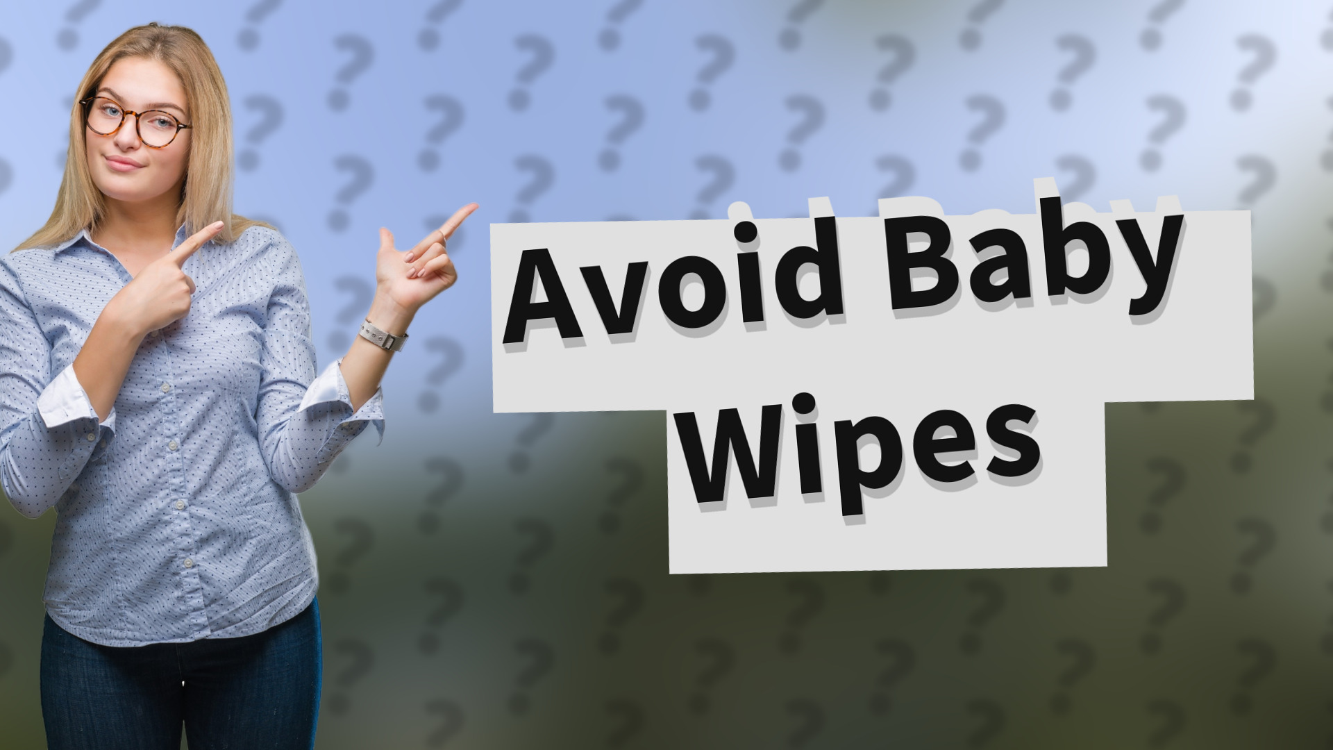 Avoid Baby Wipes