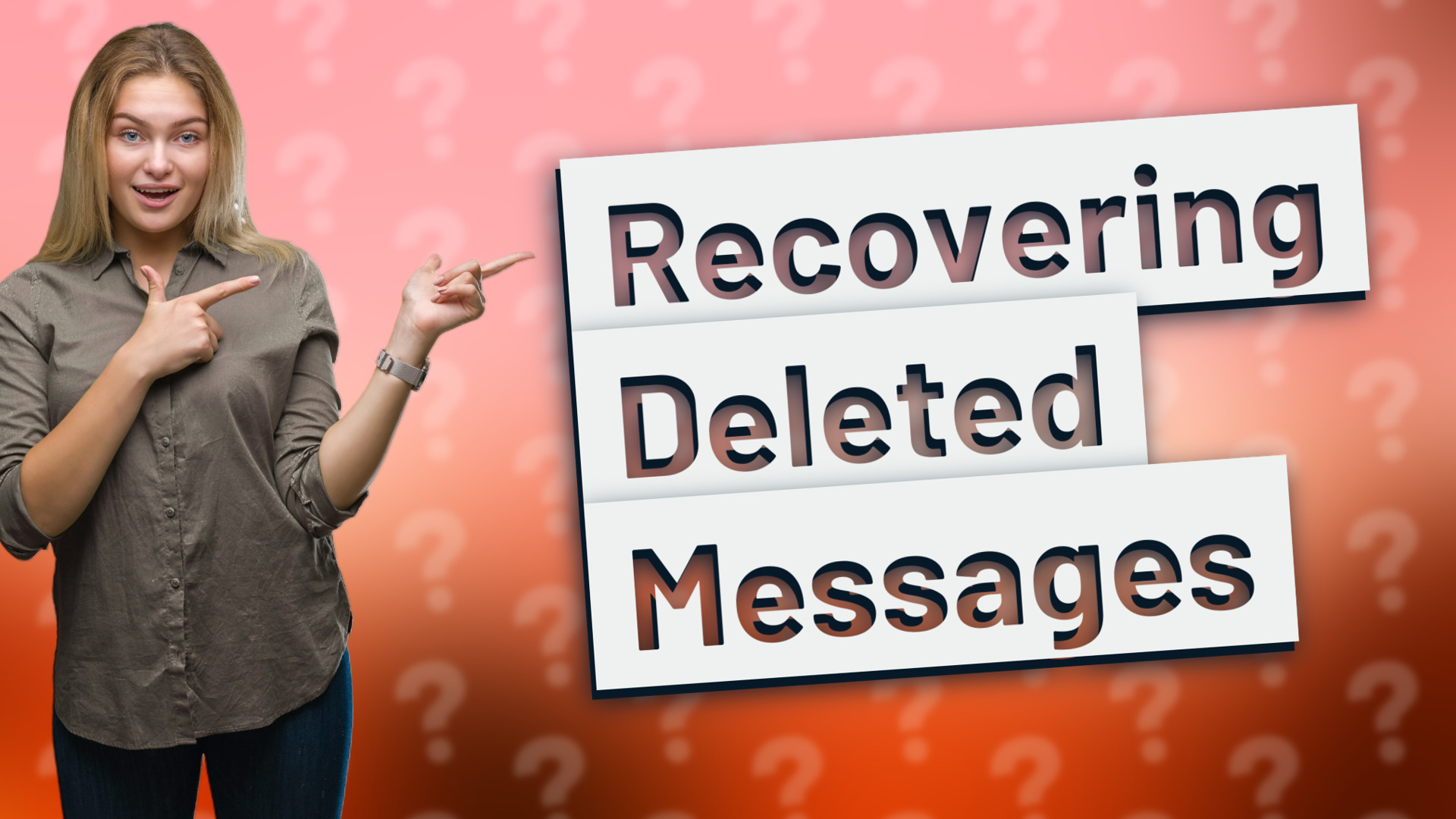 Recovering Deleted Messages