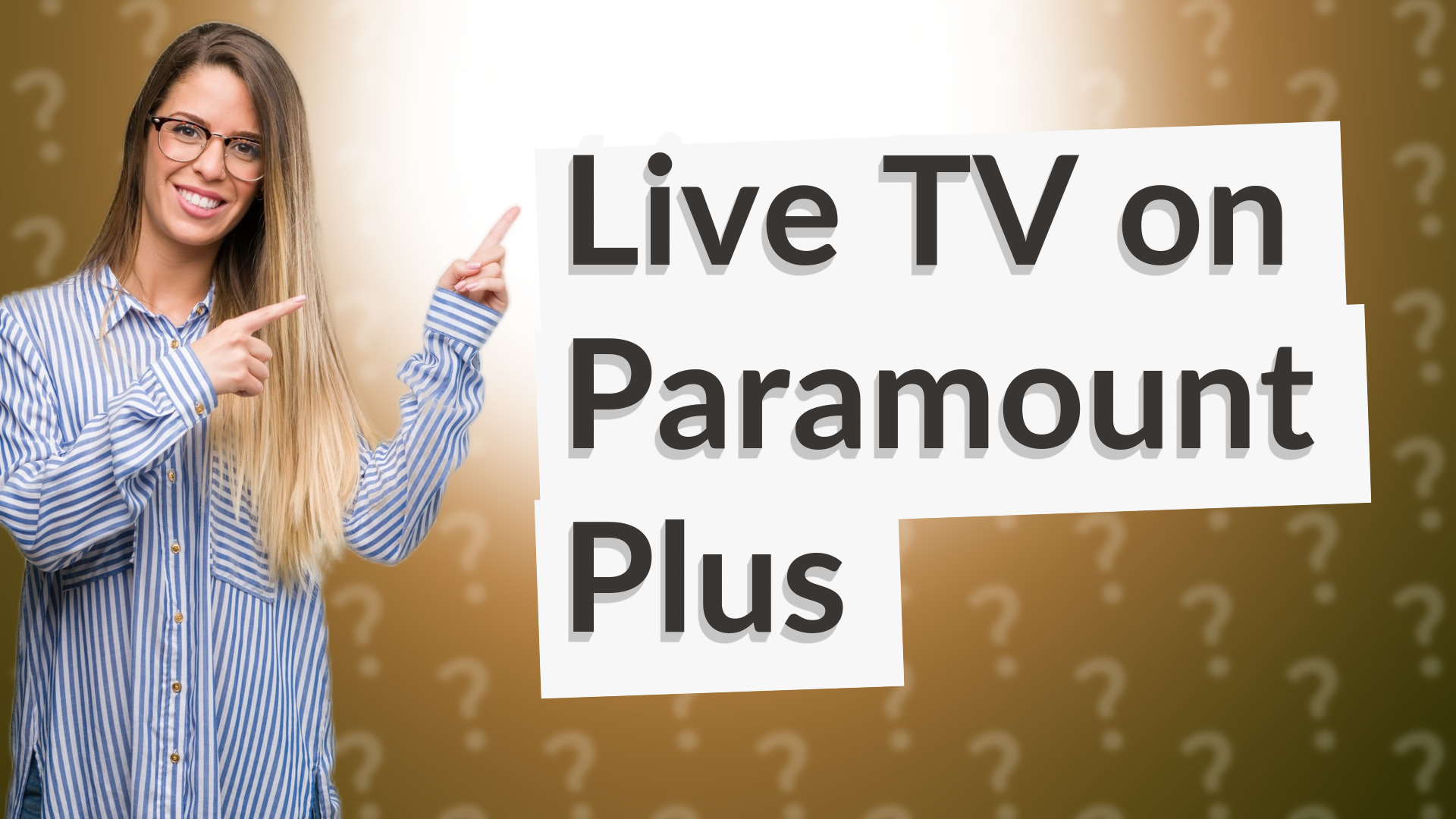 Live TV on Paramount Plus