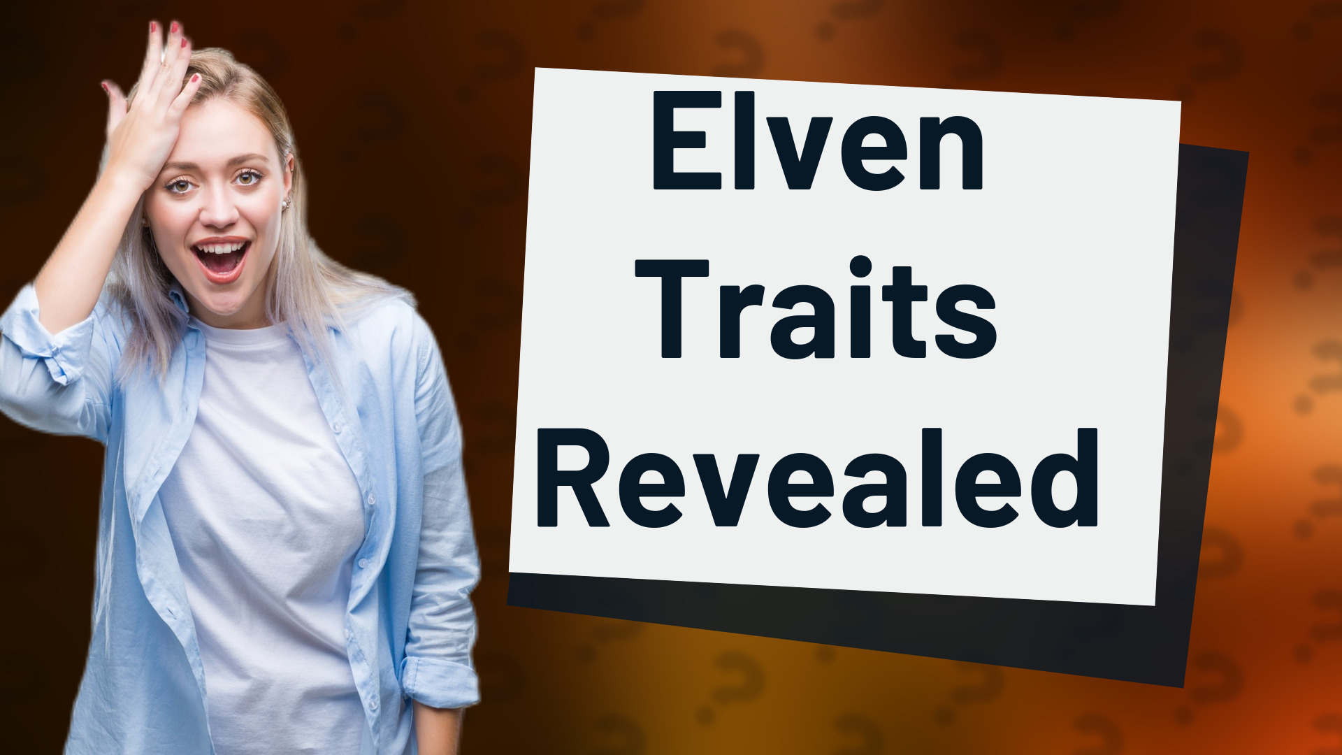 Elven Traits Revealed
