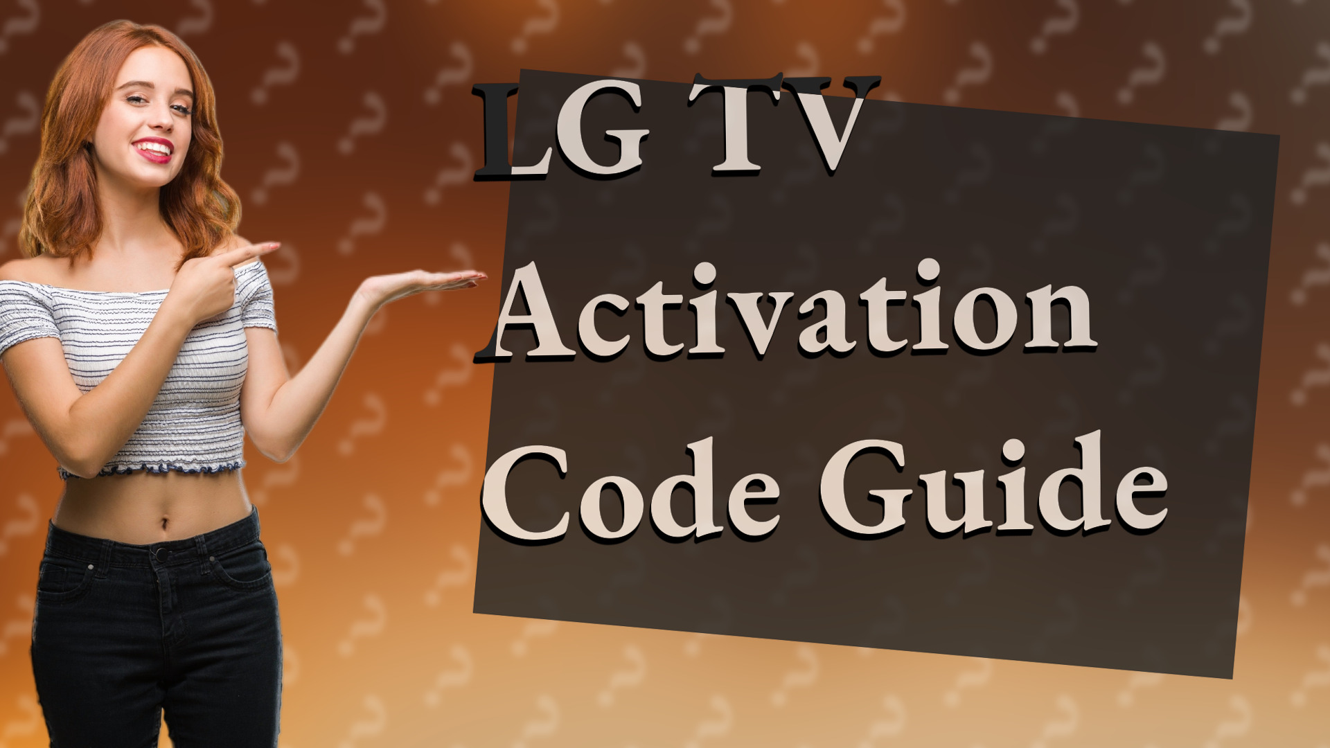 LG TV Activation Code Guide