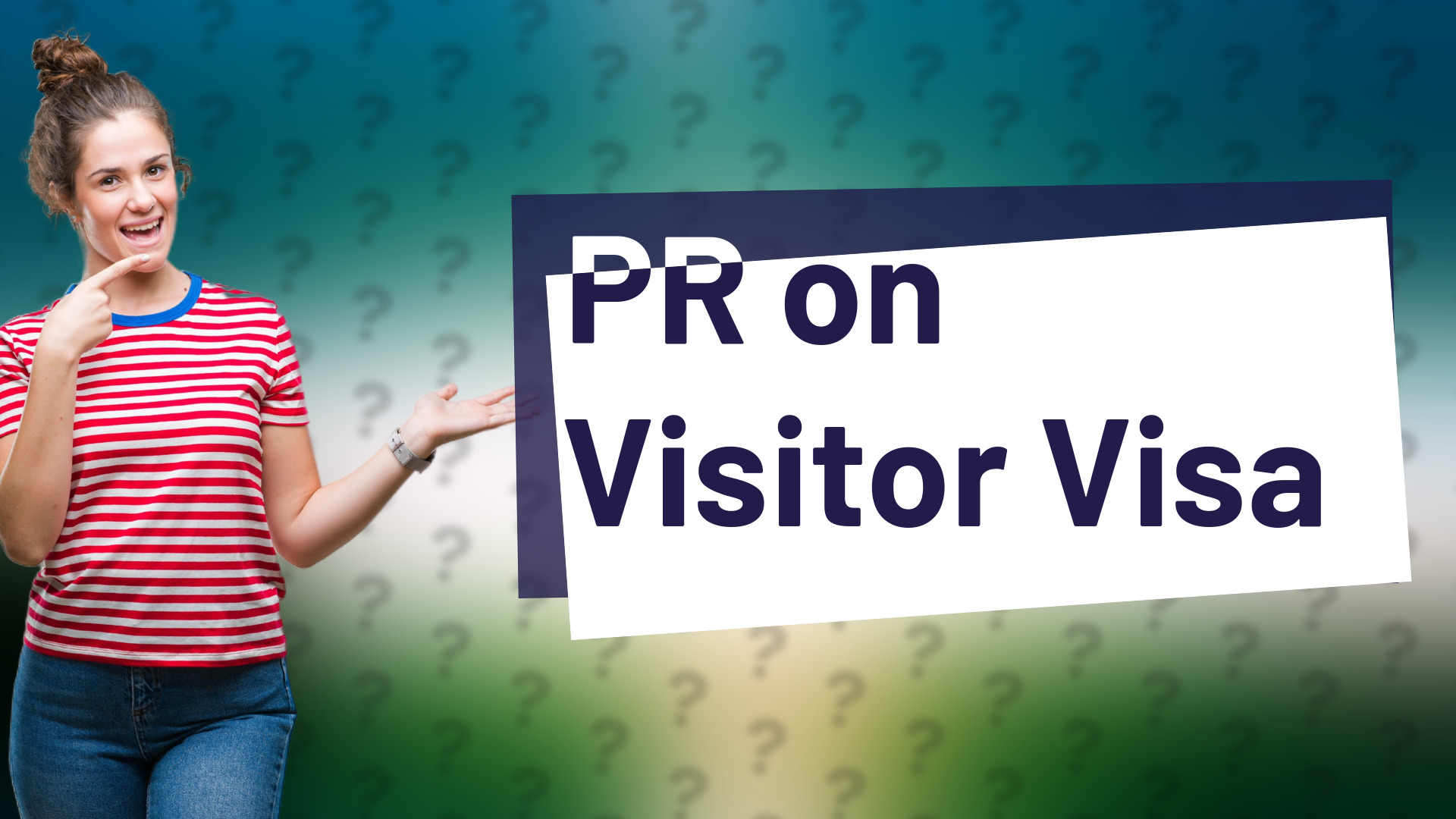 PR on Visitor Visa