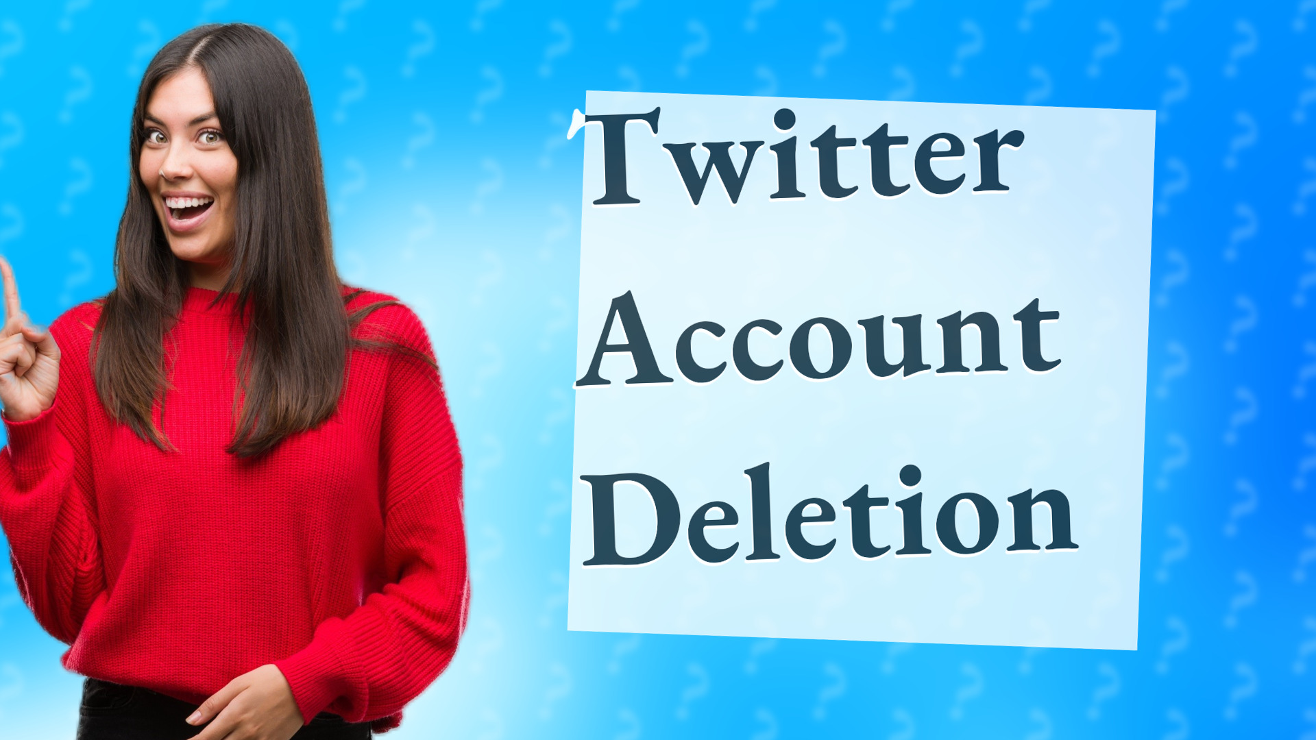 Twitter Account Deletion