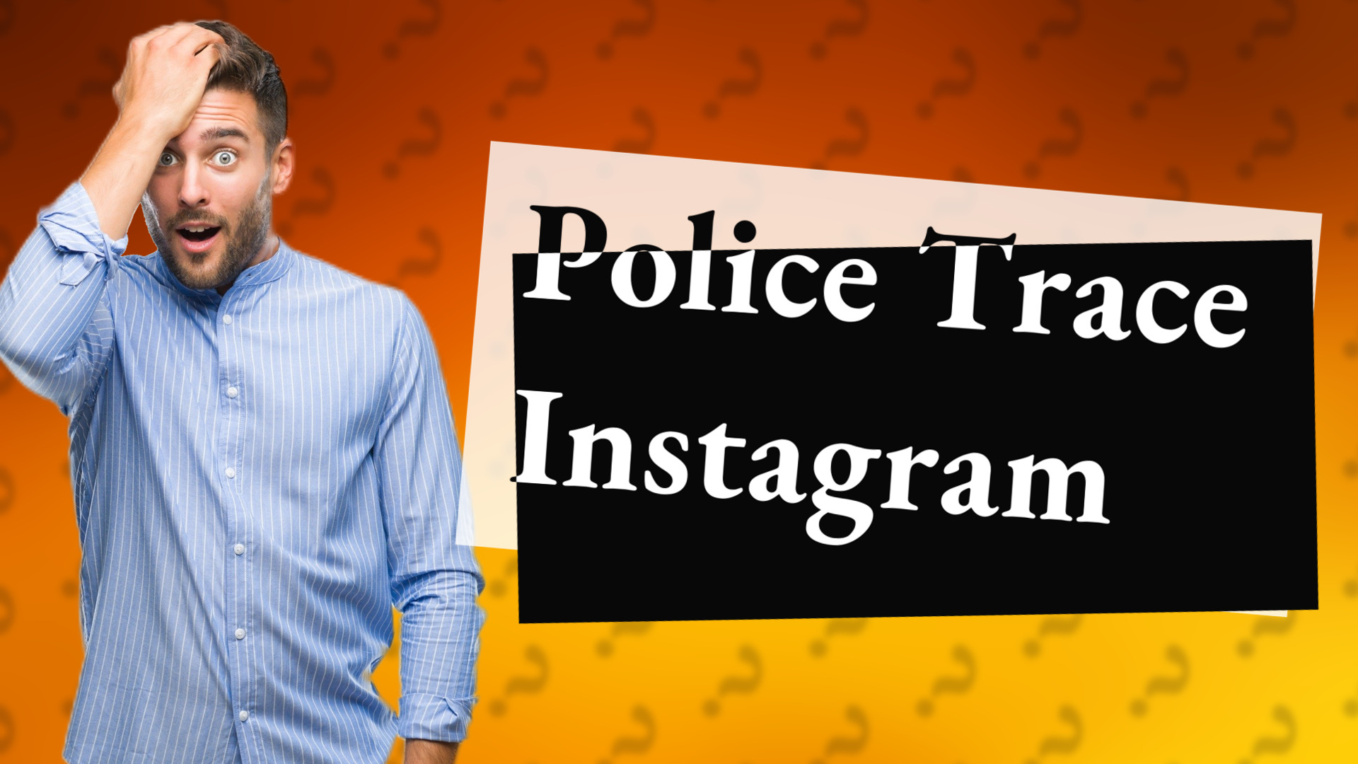 Police Trace Instagram