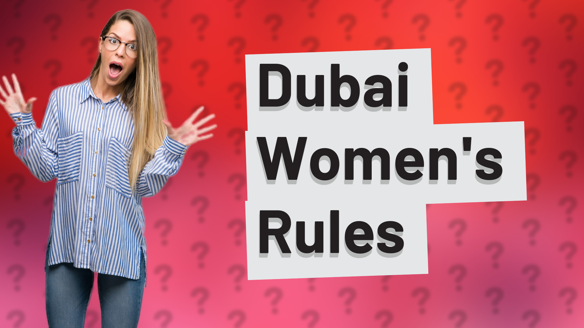 Dubai Women's Rules