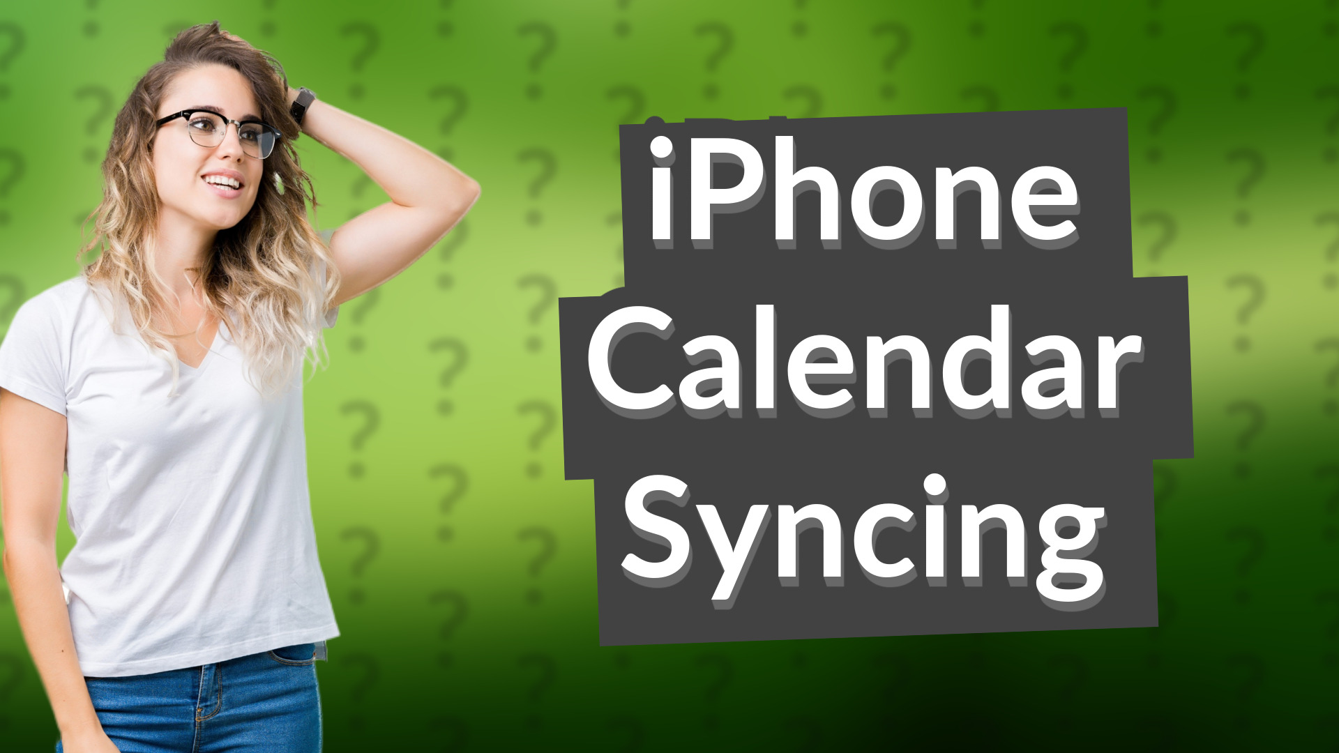 iPhone Calendar Syncing