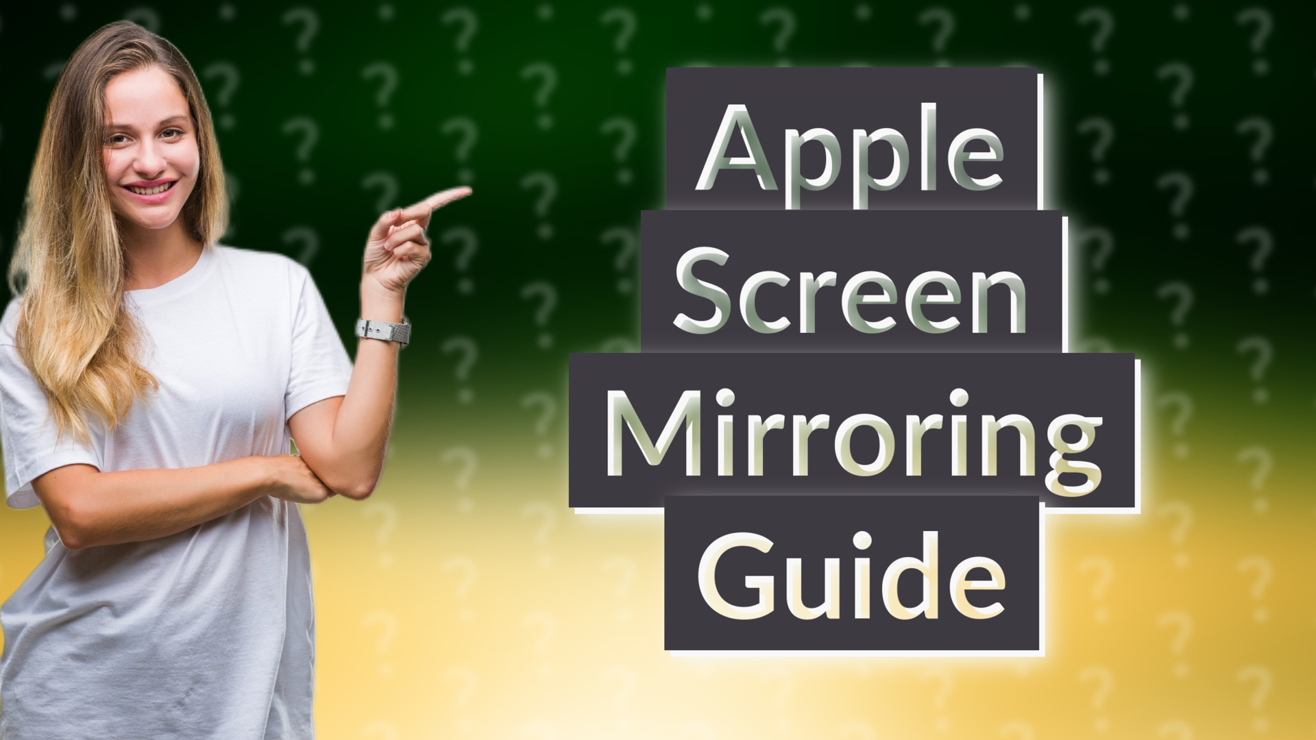 Apple Screen Mirroring Guide