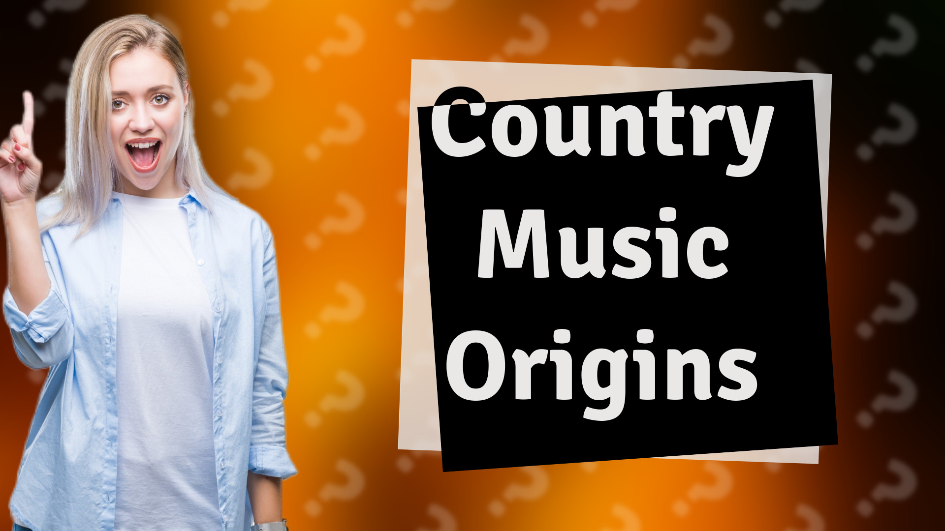 Country Music Origins