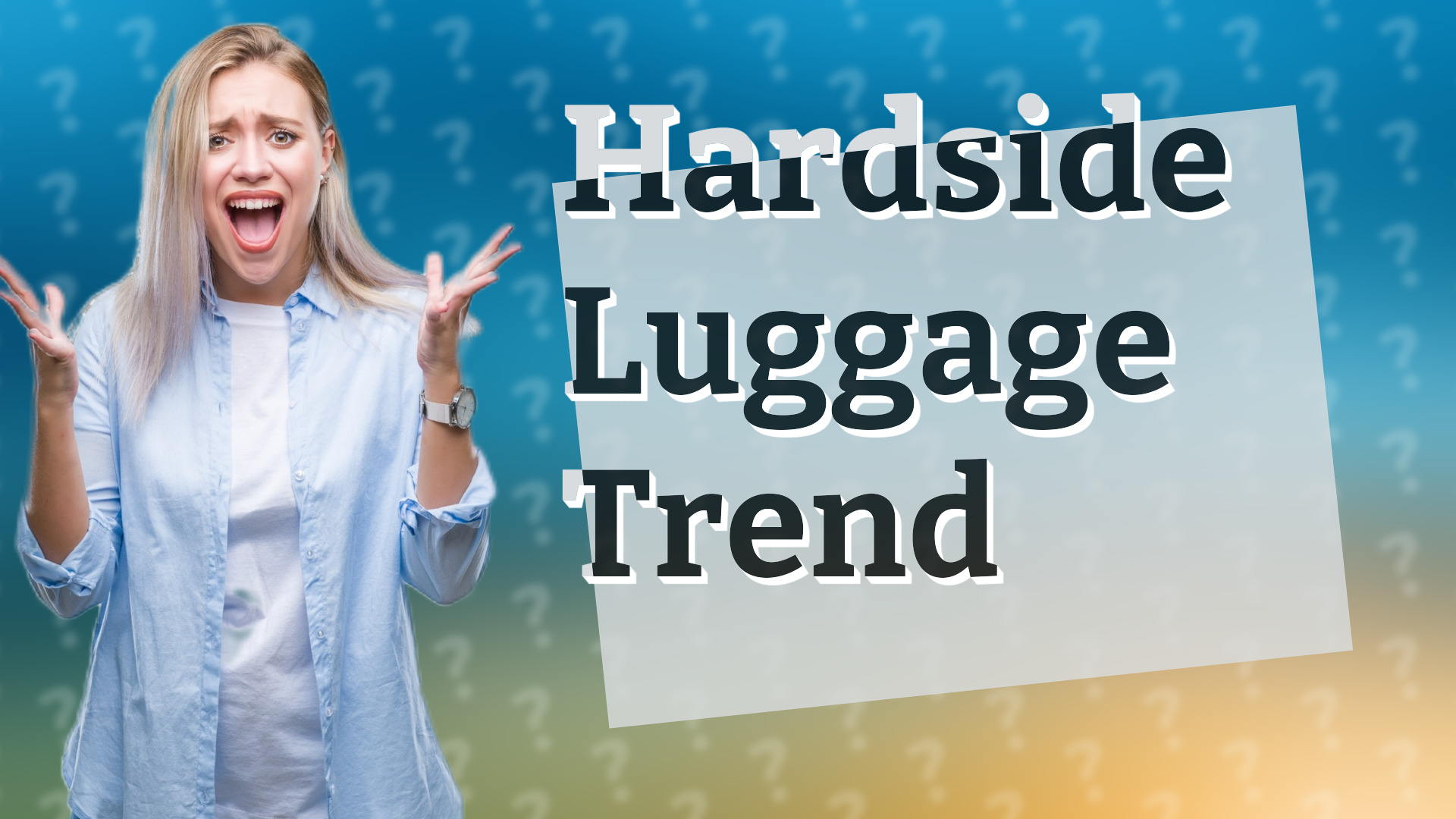 Hardside Luggage Trend