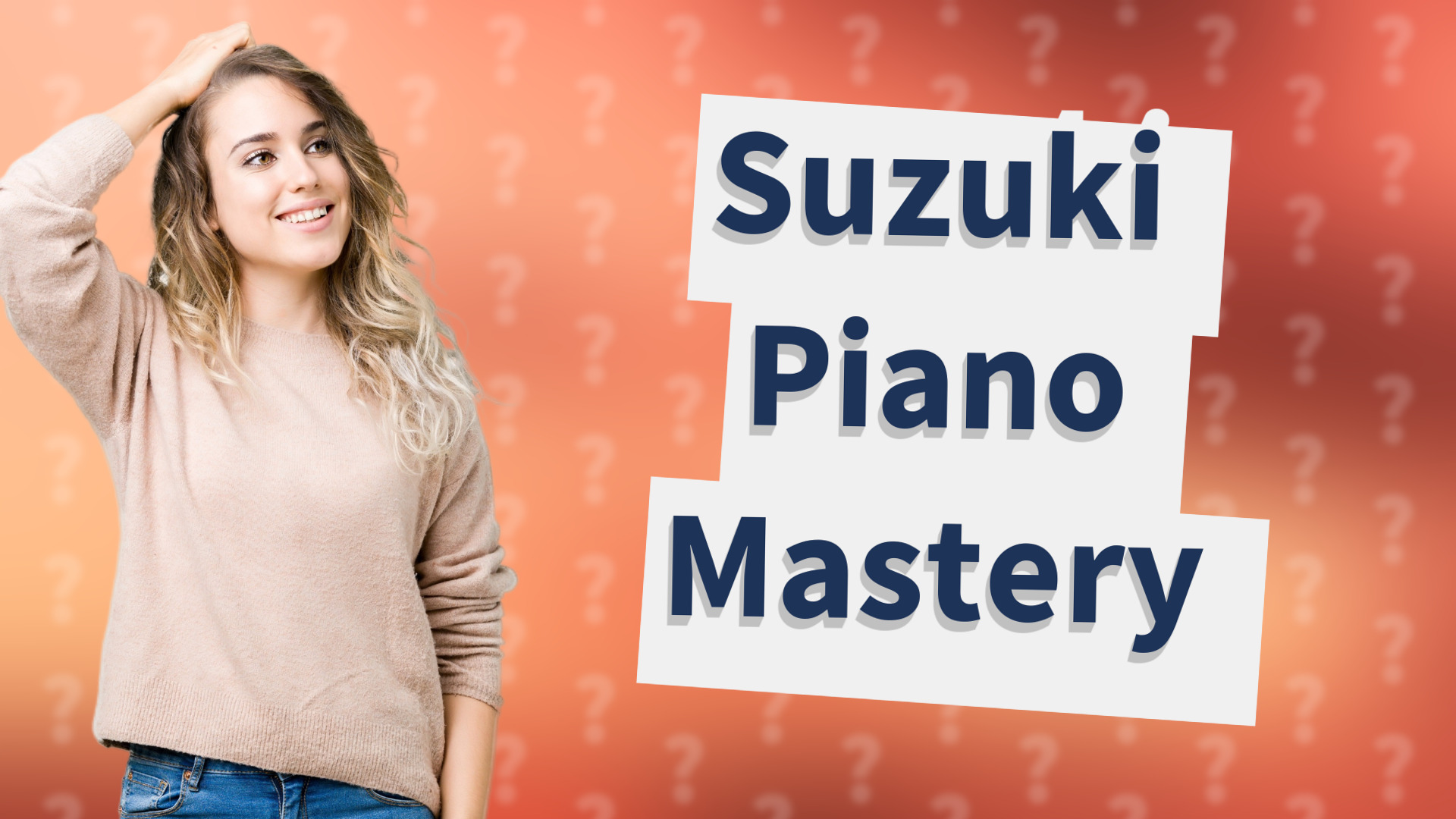 Suzuki Piano Mastery