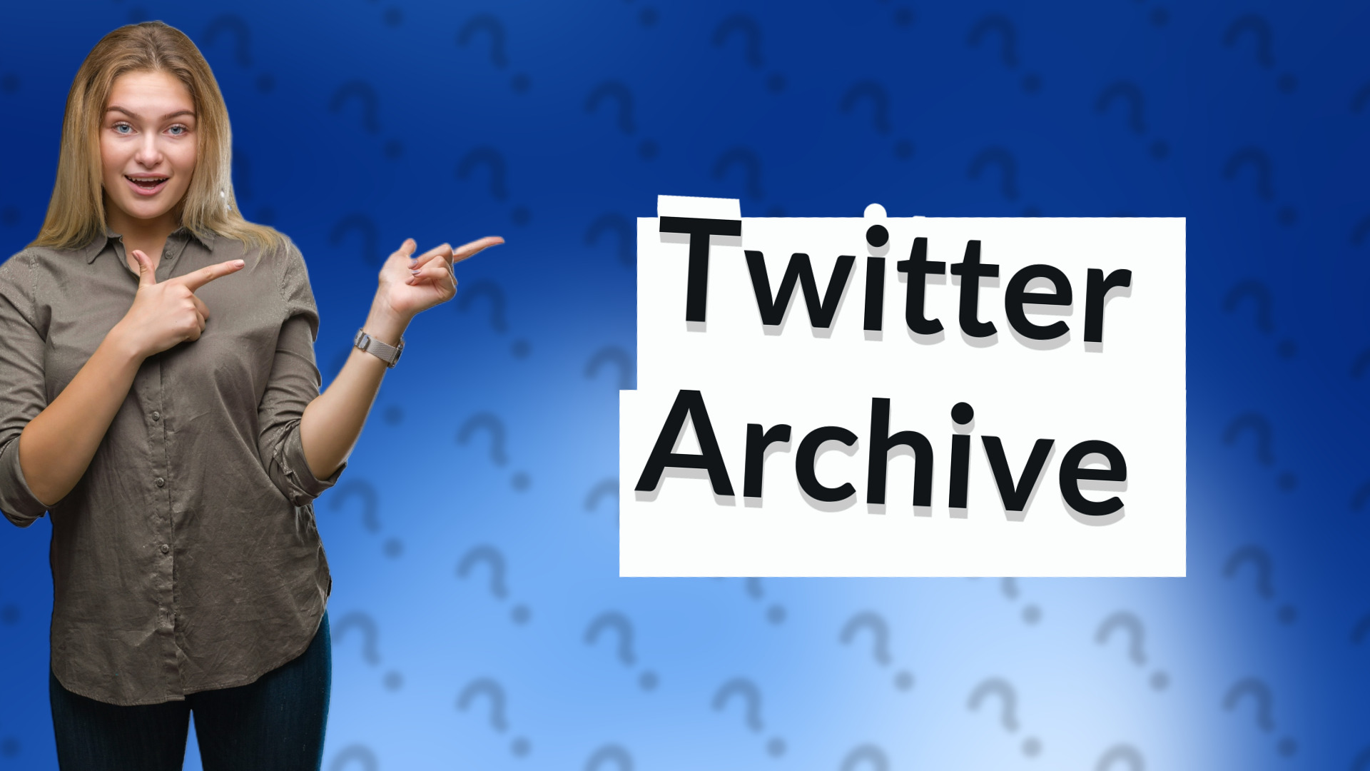 Twitter Archive