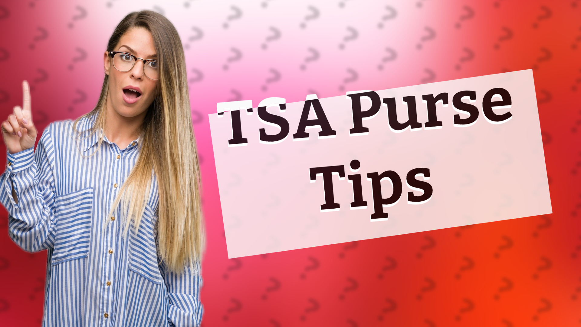 TSA Purse Tips