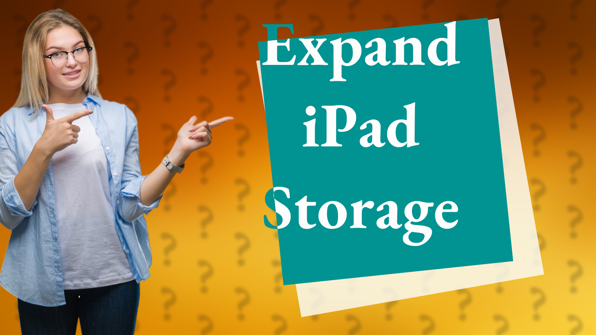 Expand iPad Storage