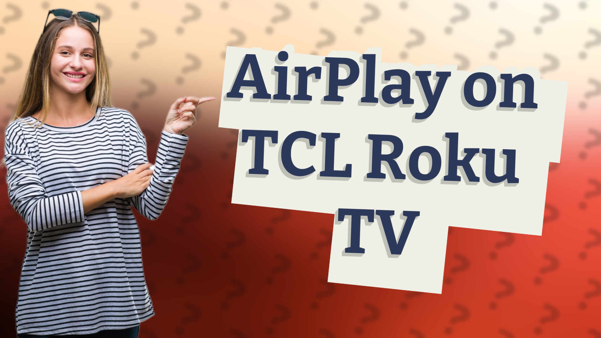 AirPlay on TCL Roku TV