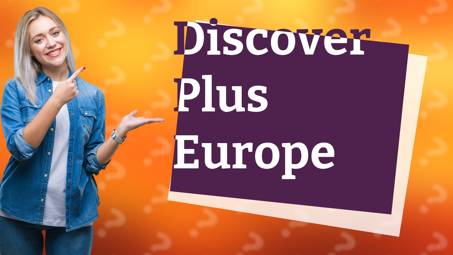 Discover Plus Europe