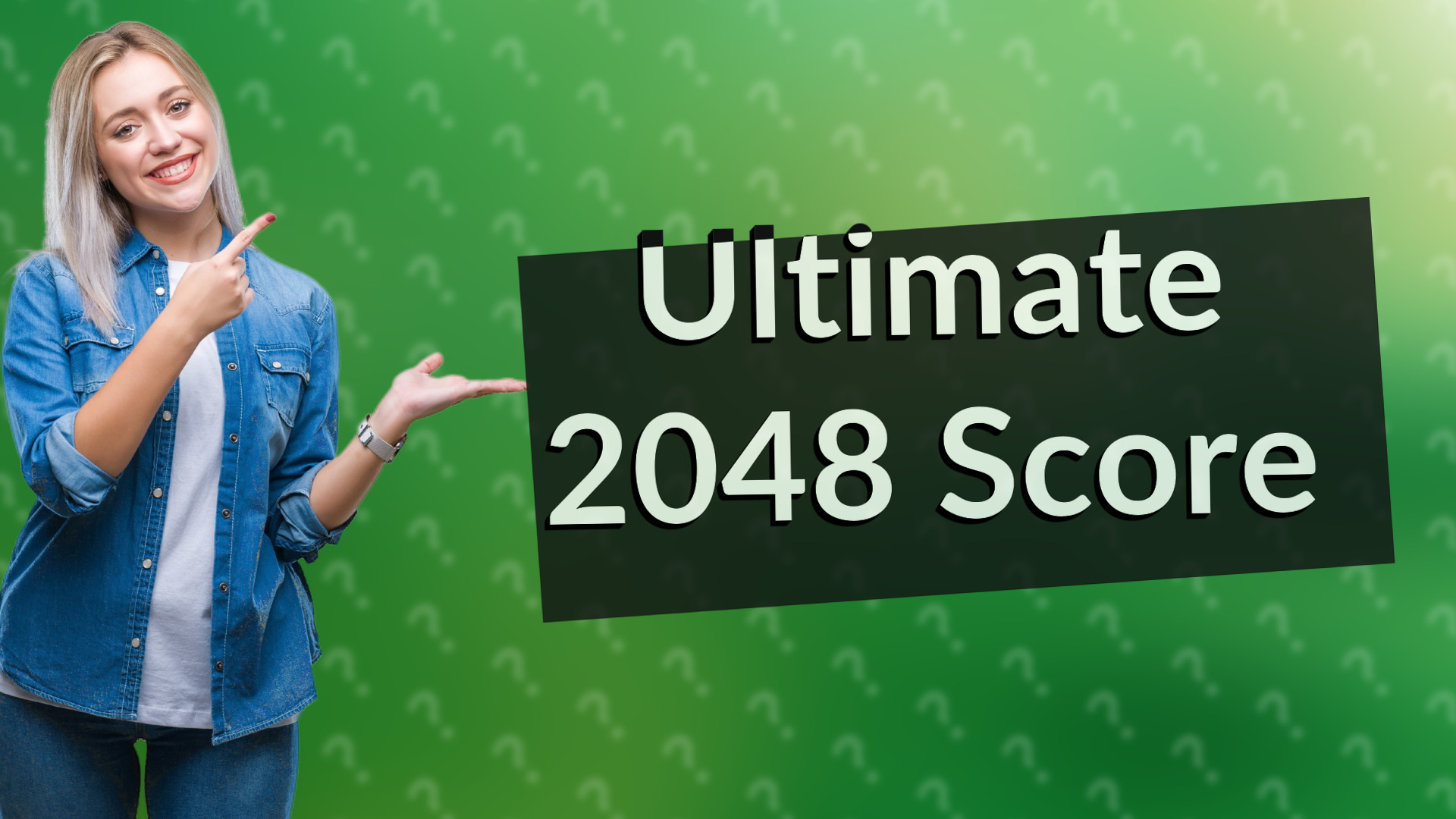Ultimate 2048 Score