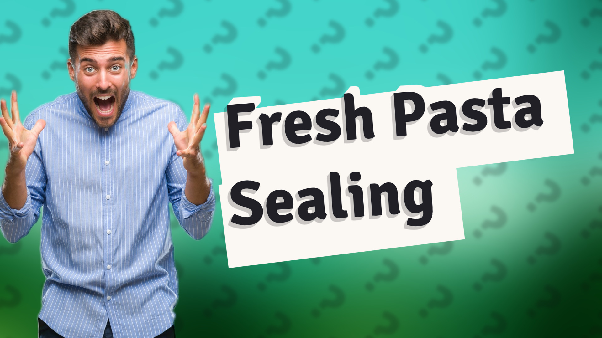 Fresh Pasta Sealing