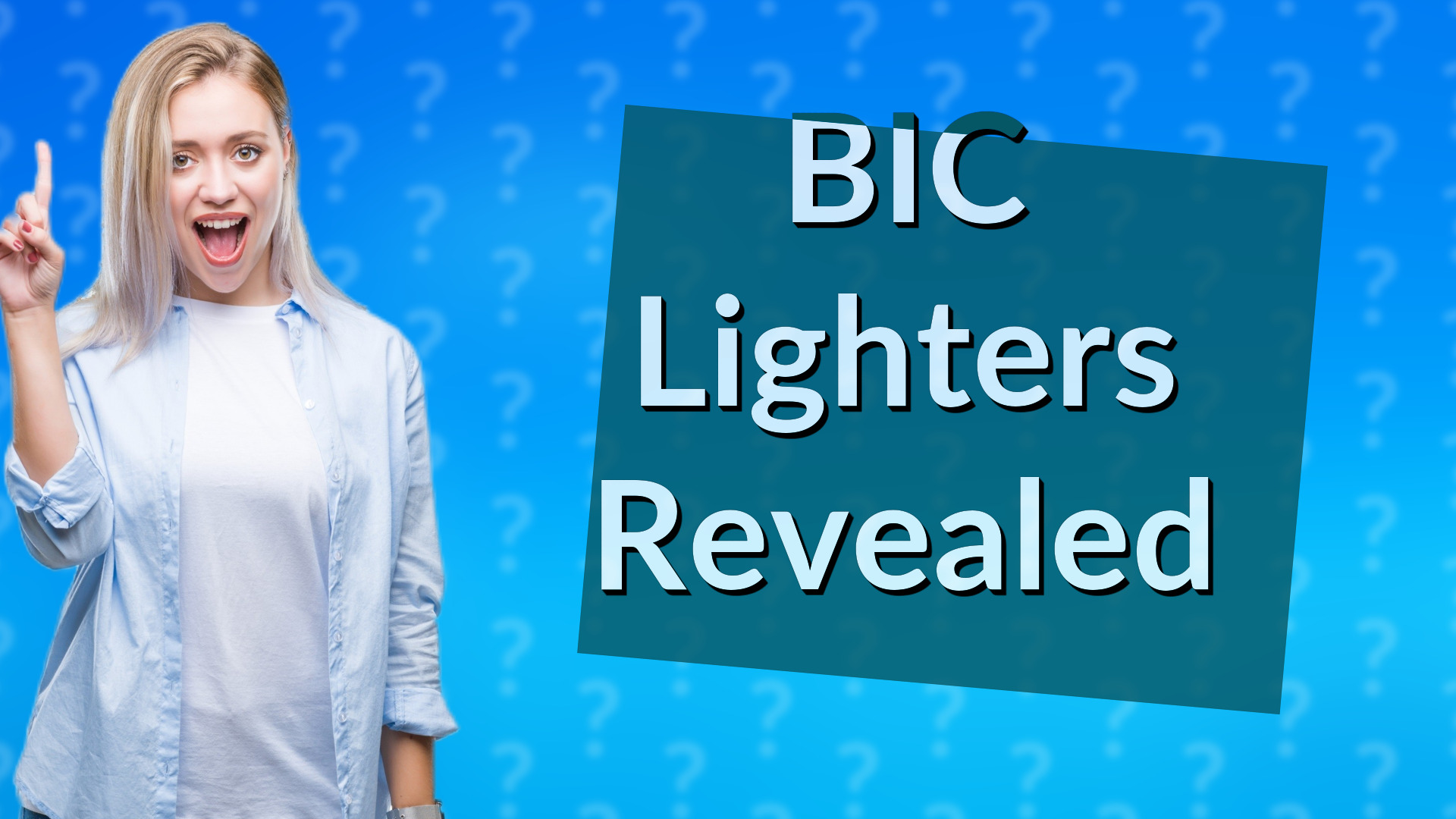 BIC Lighters Revealed